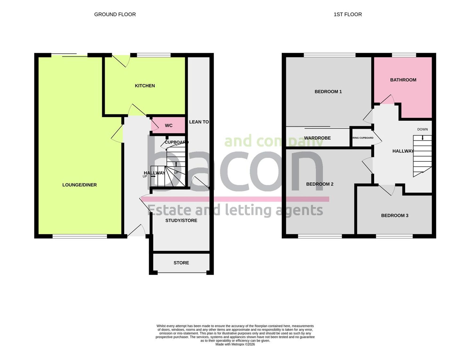 4, Colne Close, Worthing floorplan