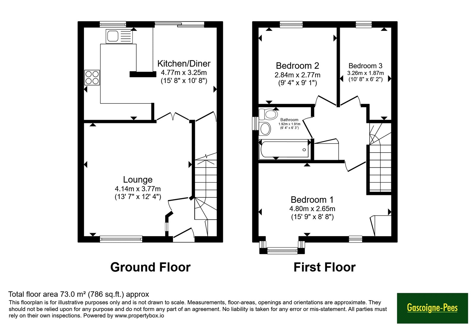 89, Hop Garden Road, Hampshire floorplan