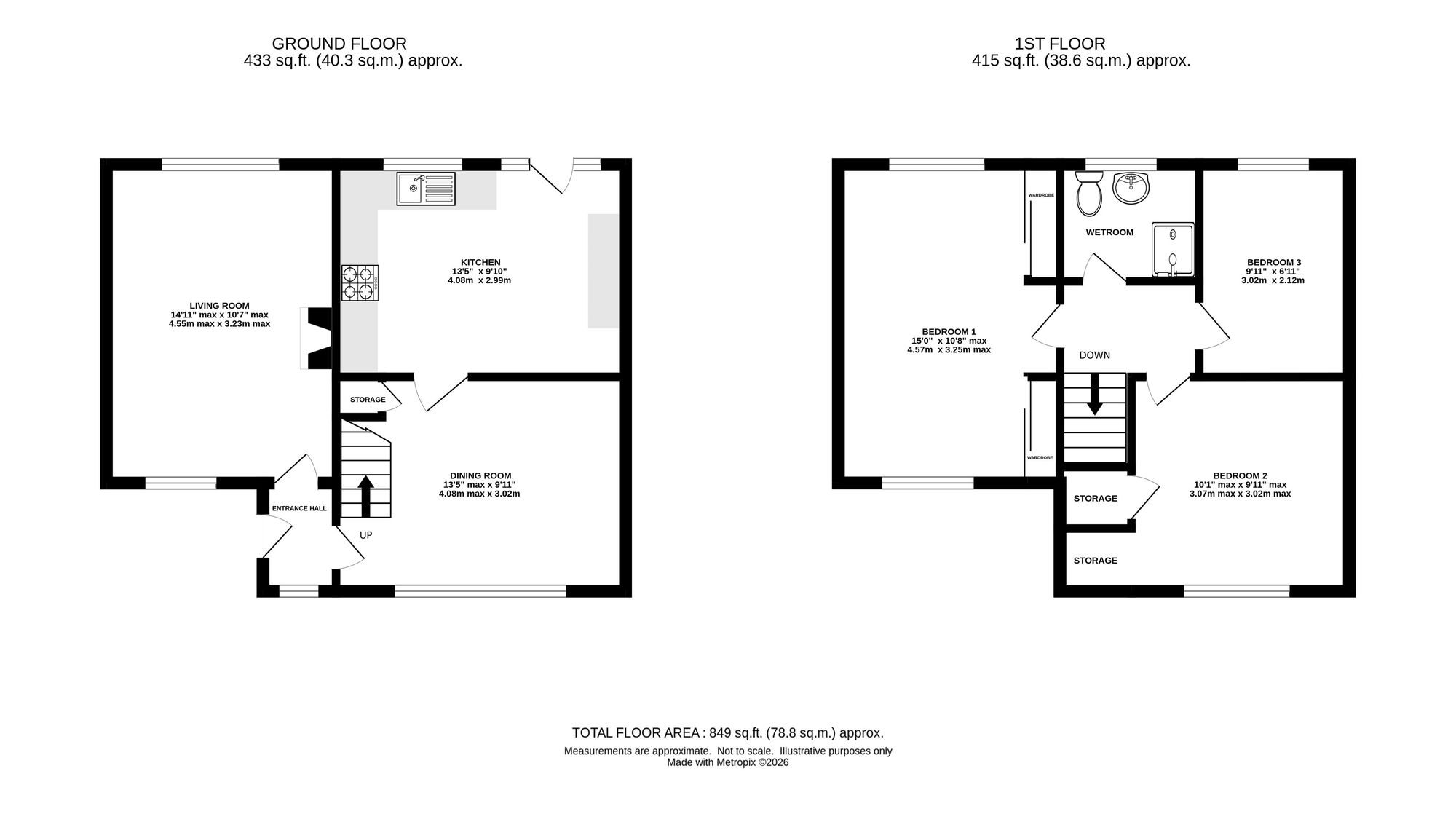 6 Northway, Crewe floorplan