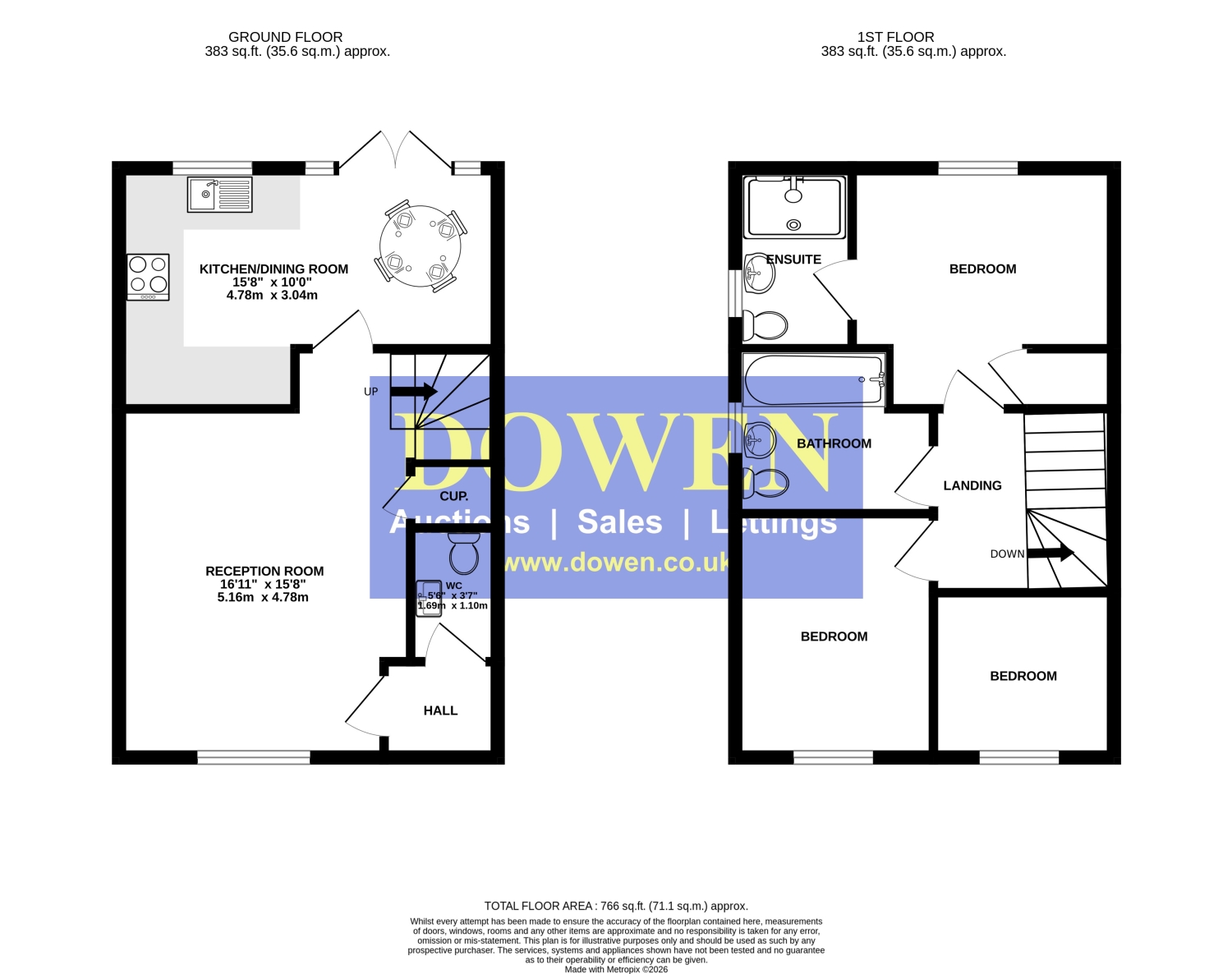 5, Wheatley Close, Durham floorplan