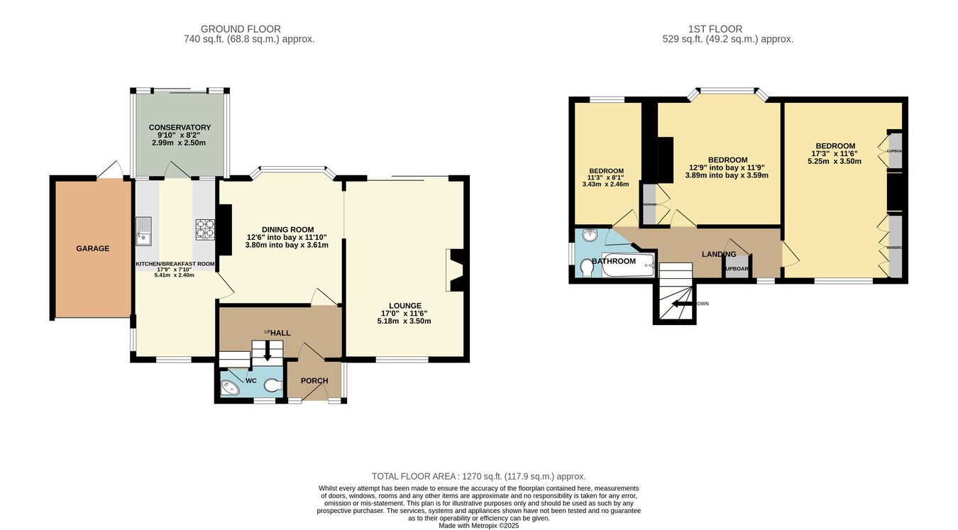 51, Barnhorn Road, Bexhill-on-Sea floorplan