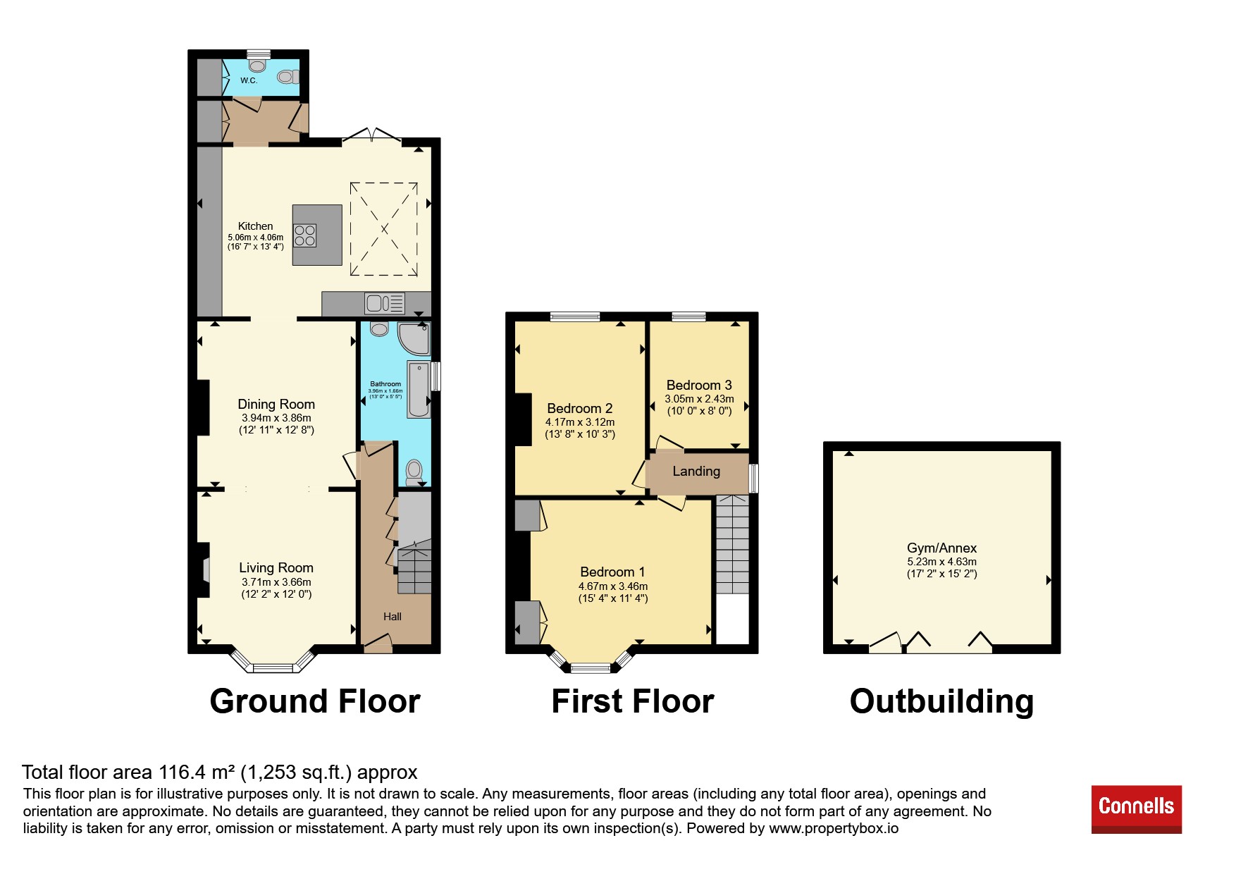 14, Alington Road, Dorchester floorplan