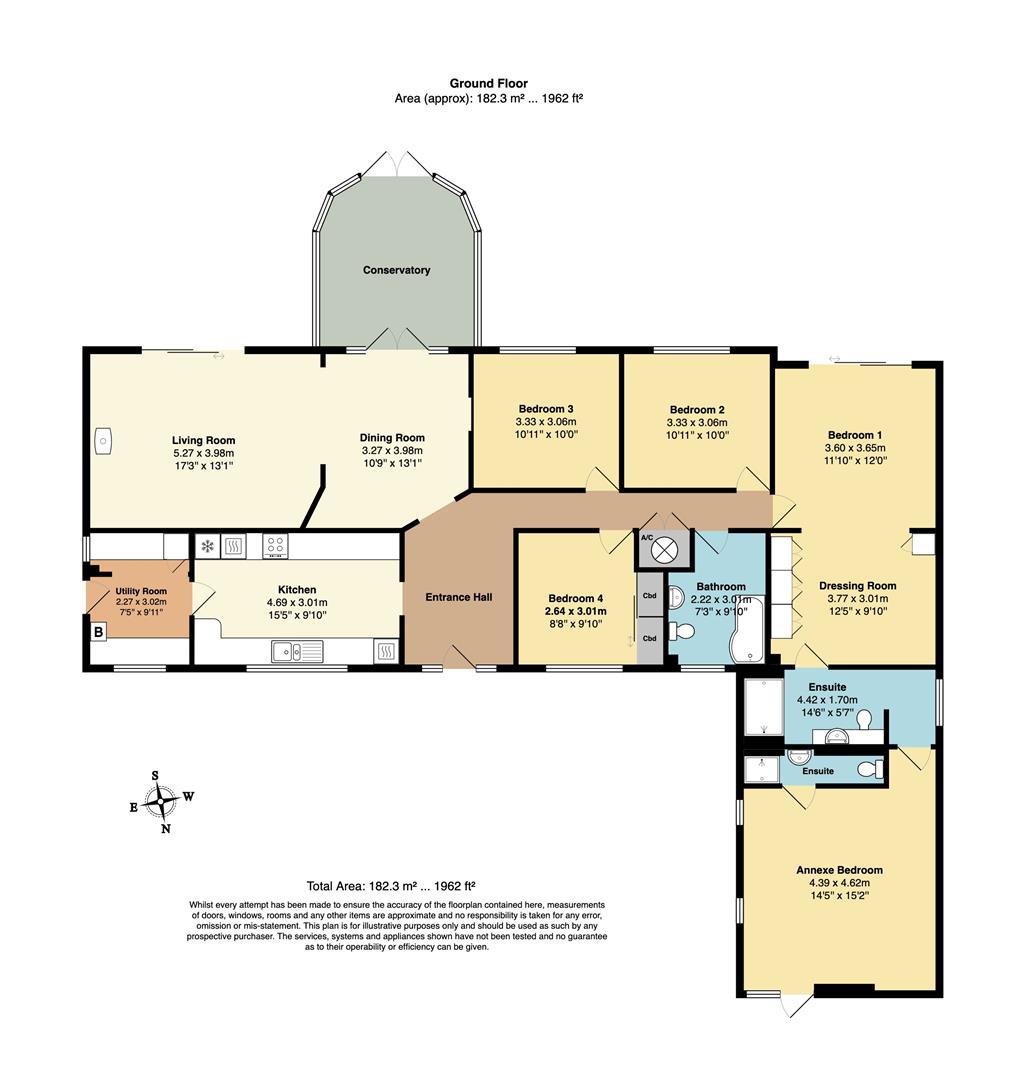 Polrose Bungalow, Par floorplan