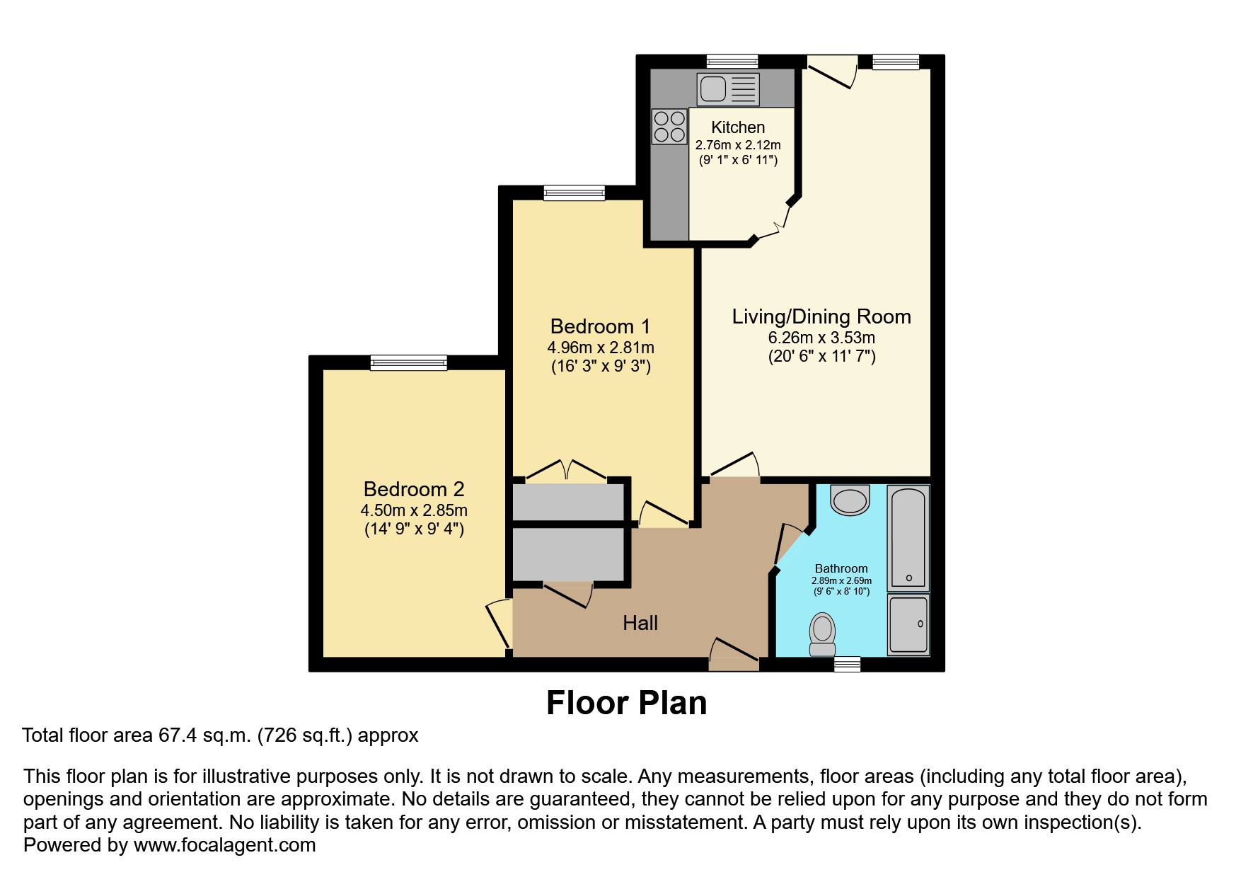 69, Laurel Court, Cheriton floorplan