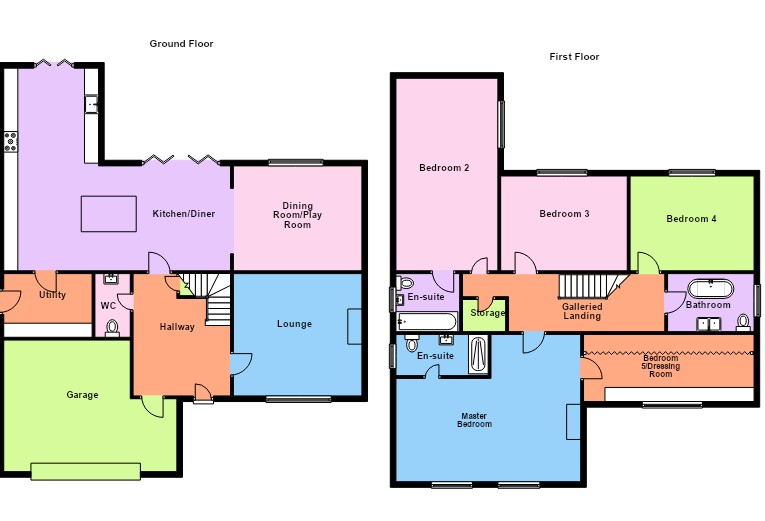 5, Perran Close, Doncaster floorplan