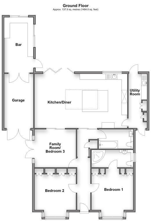 Leeds Road Langley, Maidstone floorplan