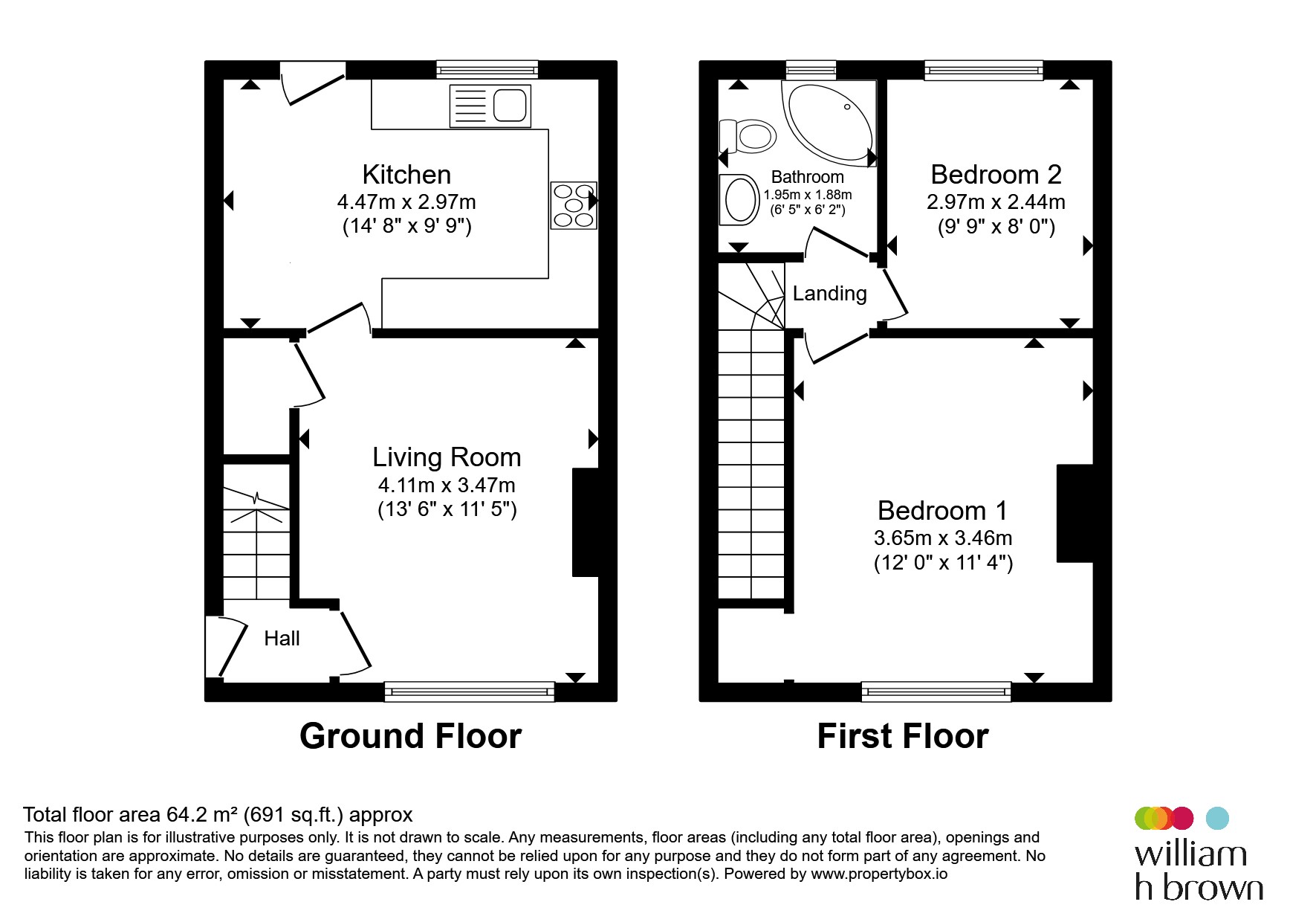 12, Boundary Road, Sheffield floorplan