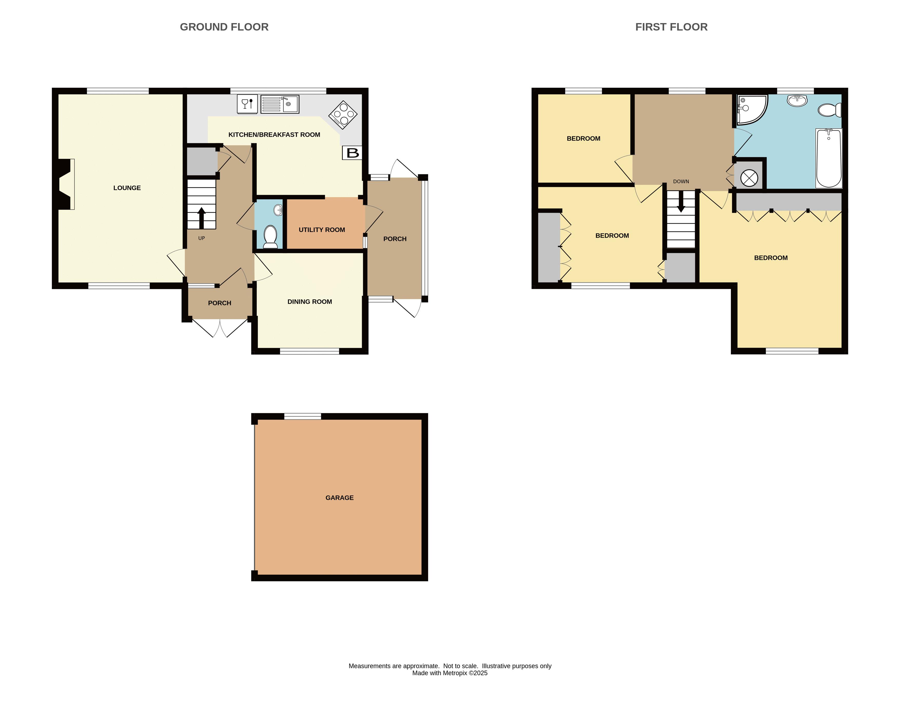 Petesden, Tanhouse Road, Lostwithiel floorplan