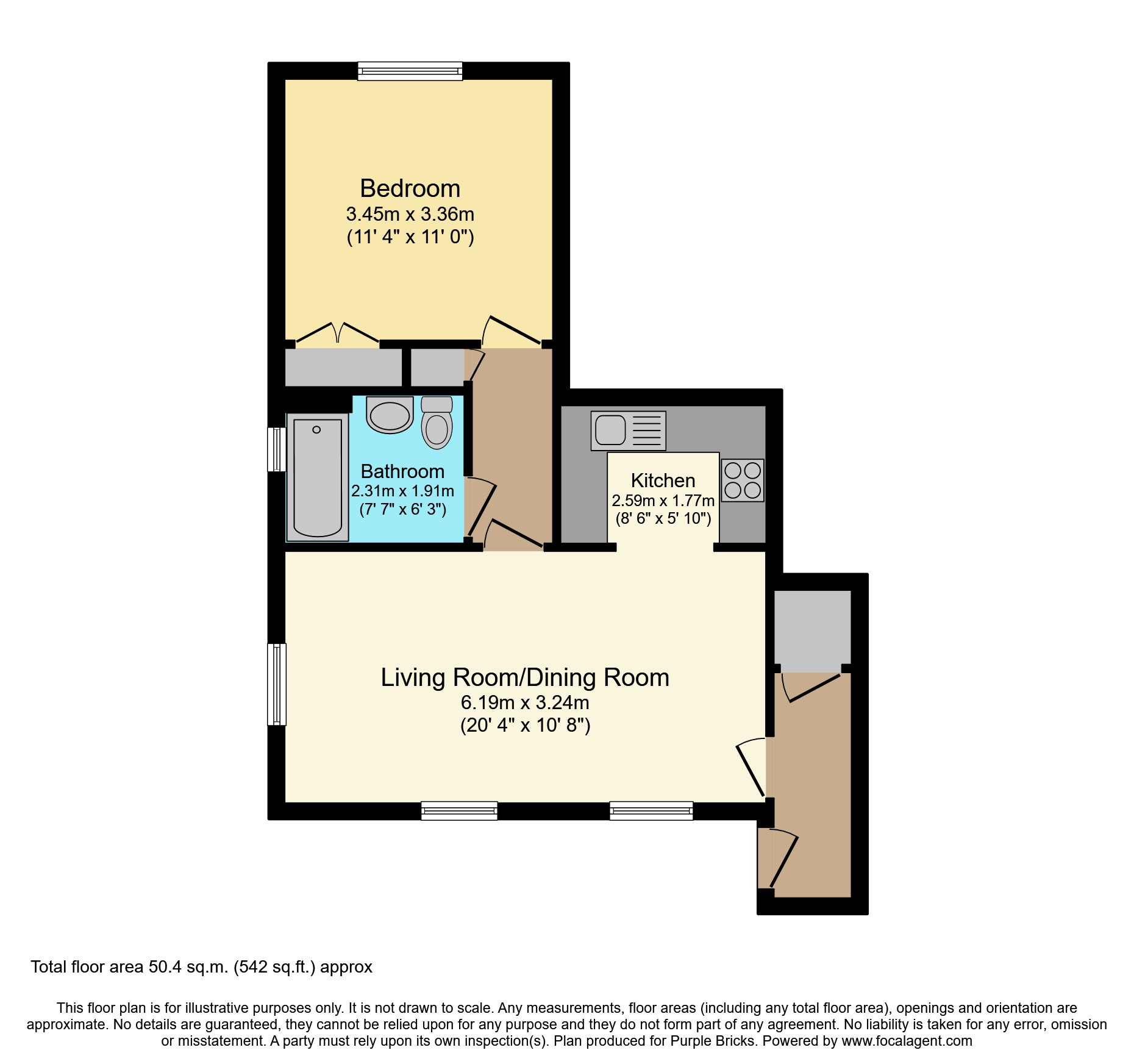 Abbey Mews, Isleworth TW7, 1 bedroom flat for sale 61135701