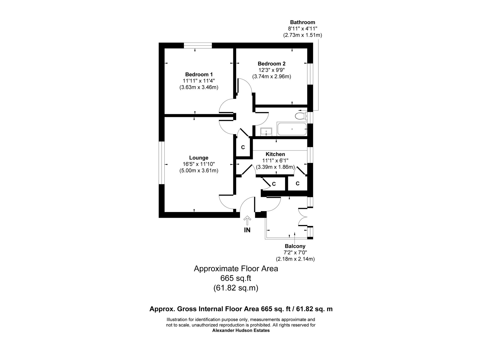 85 West Farm Avenue, Newcastle Upon Tyne floorplan