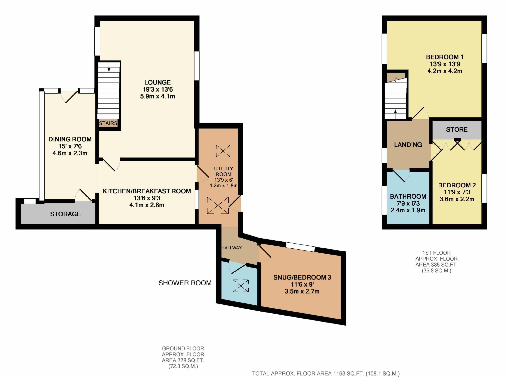 3 Bedrooms Cottage for sale in Main Street, Summerbridge, Harrogate, North Yorkshire HG3