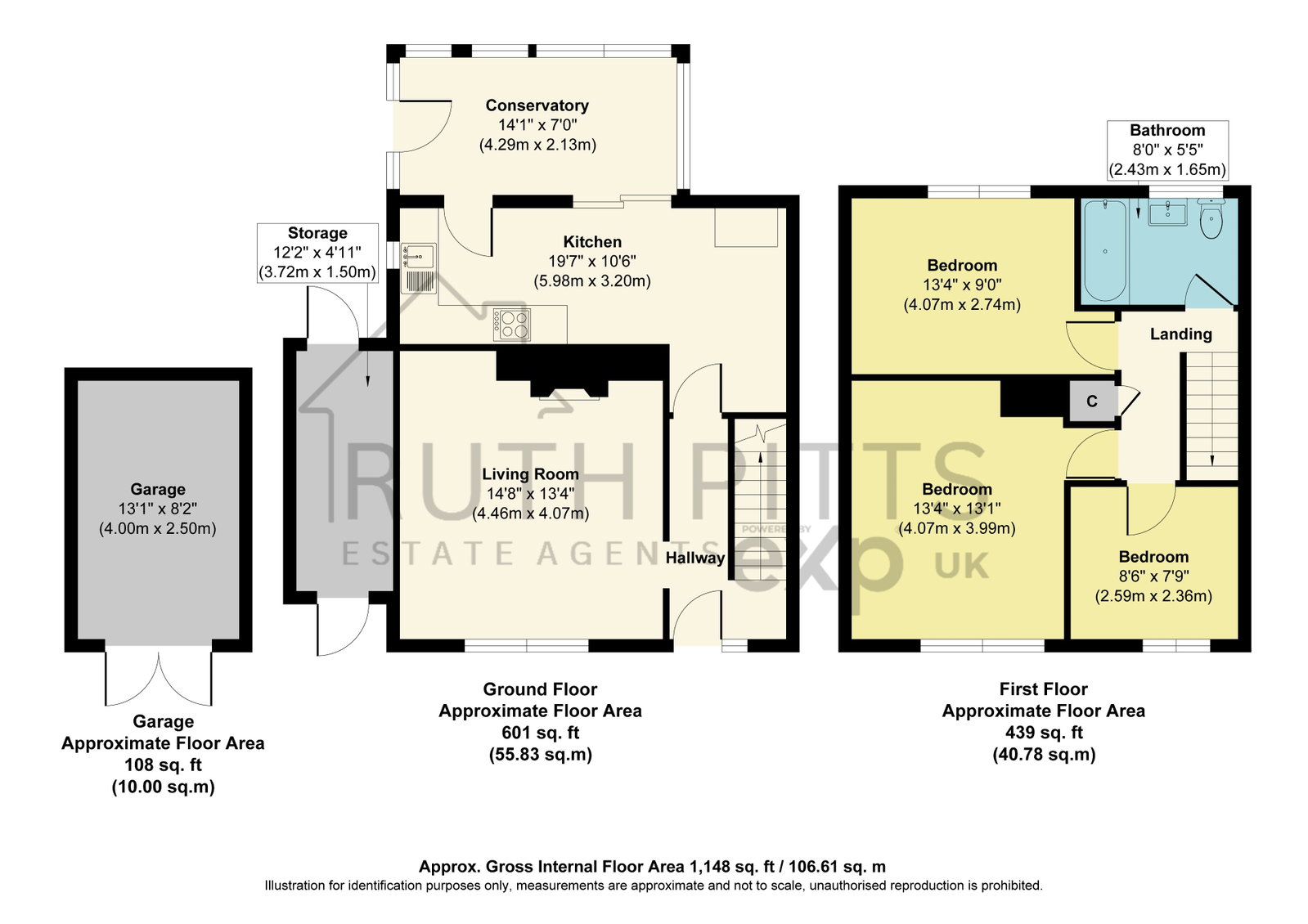 9, Burntwood Crescent, Pontefract floorplan