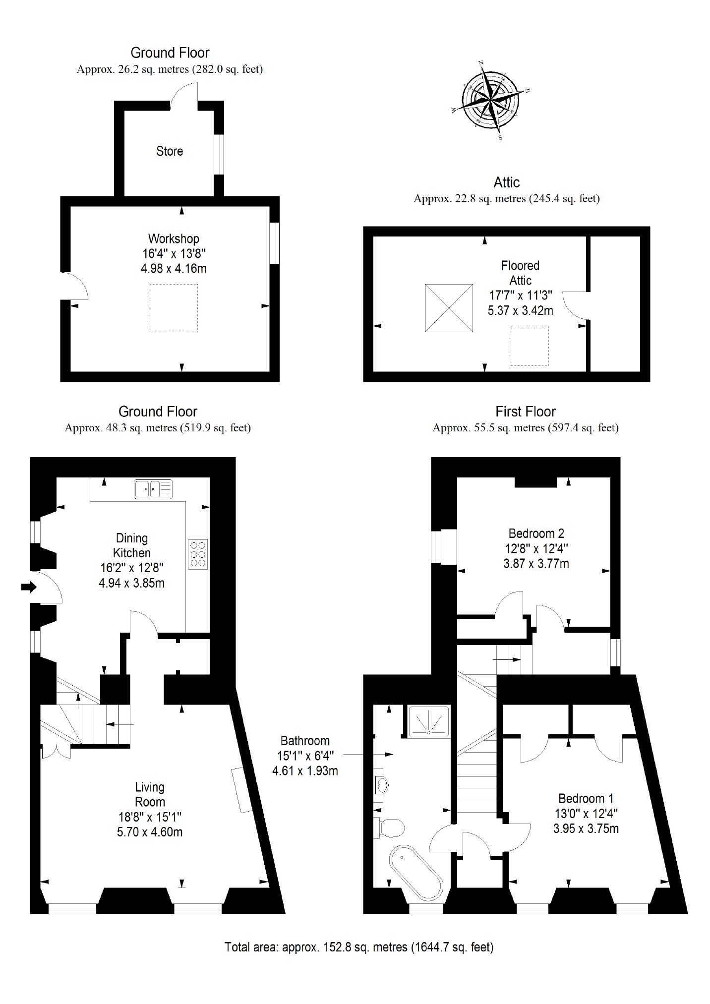 High Street, Freuchie, Fife KY15, 2 bedroom terraced house for sale