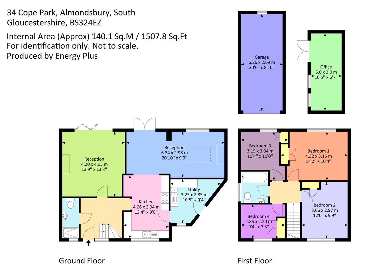 34, Cope Park, Almondsbury floorplan
