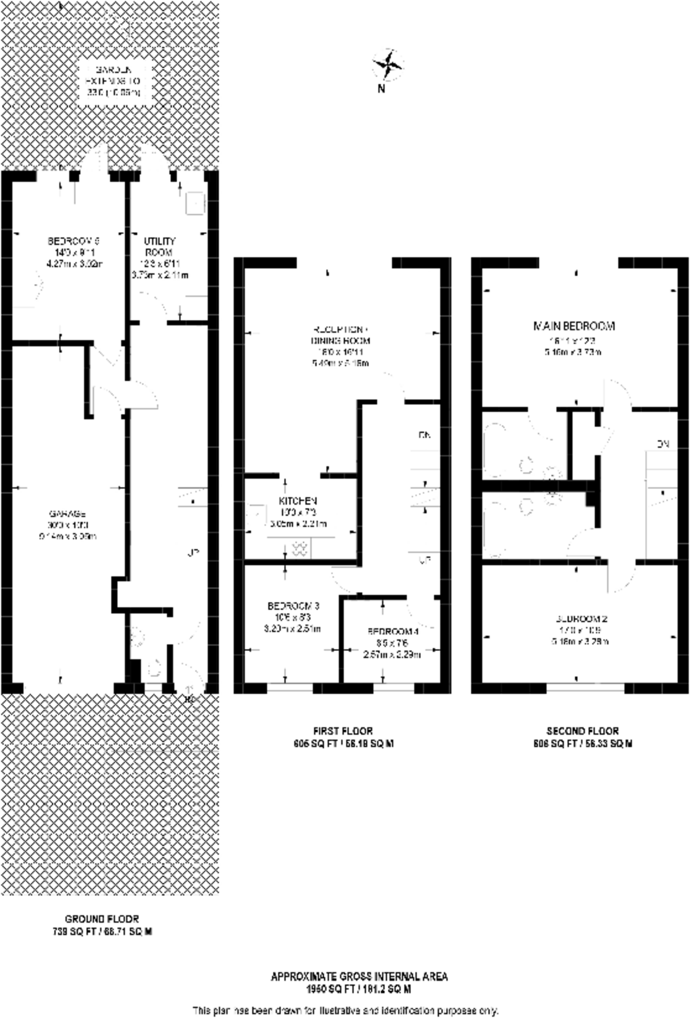 Wilkins Close, Colliers Wood floorplan