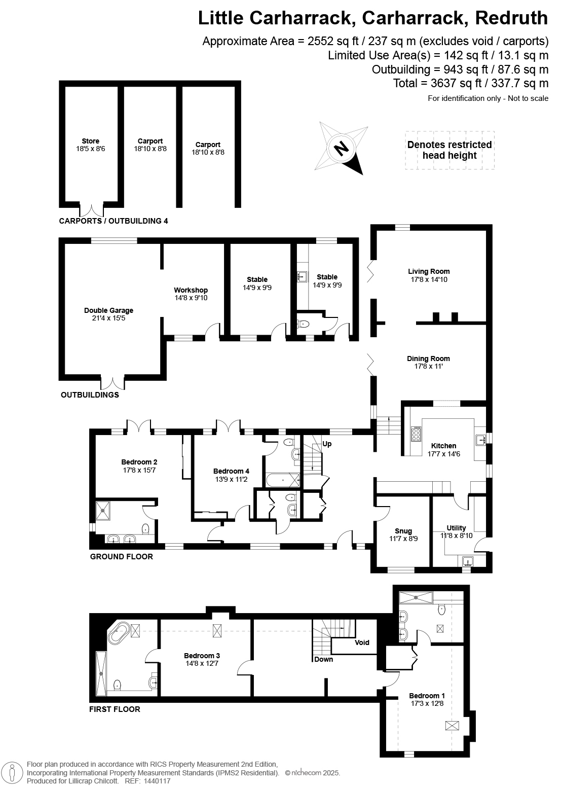 Willowford, Redruth floorplan