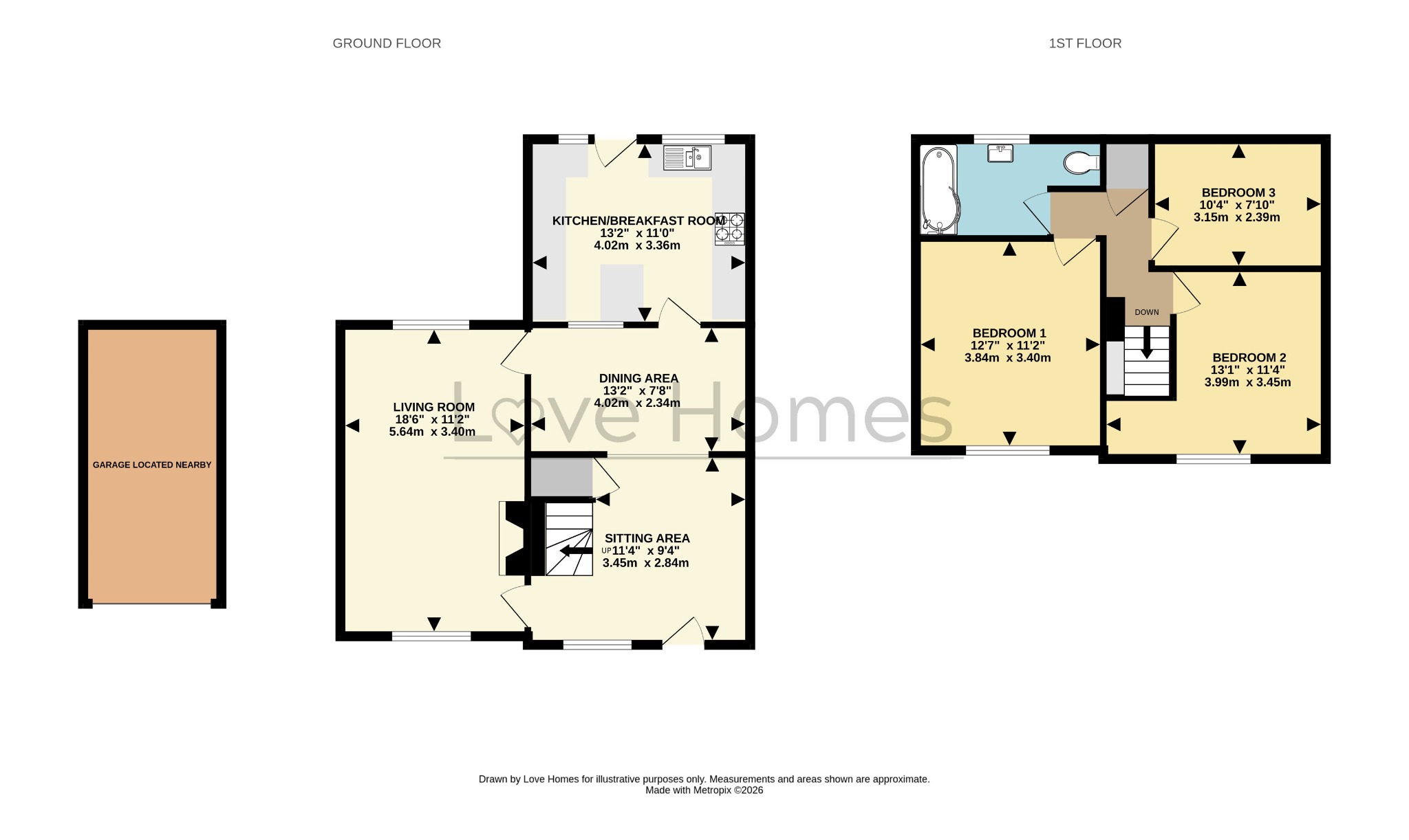 25 Flitwick Road, Westoning, Bedfordshire floorplan