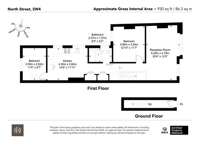 7, North Street, London floorplan