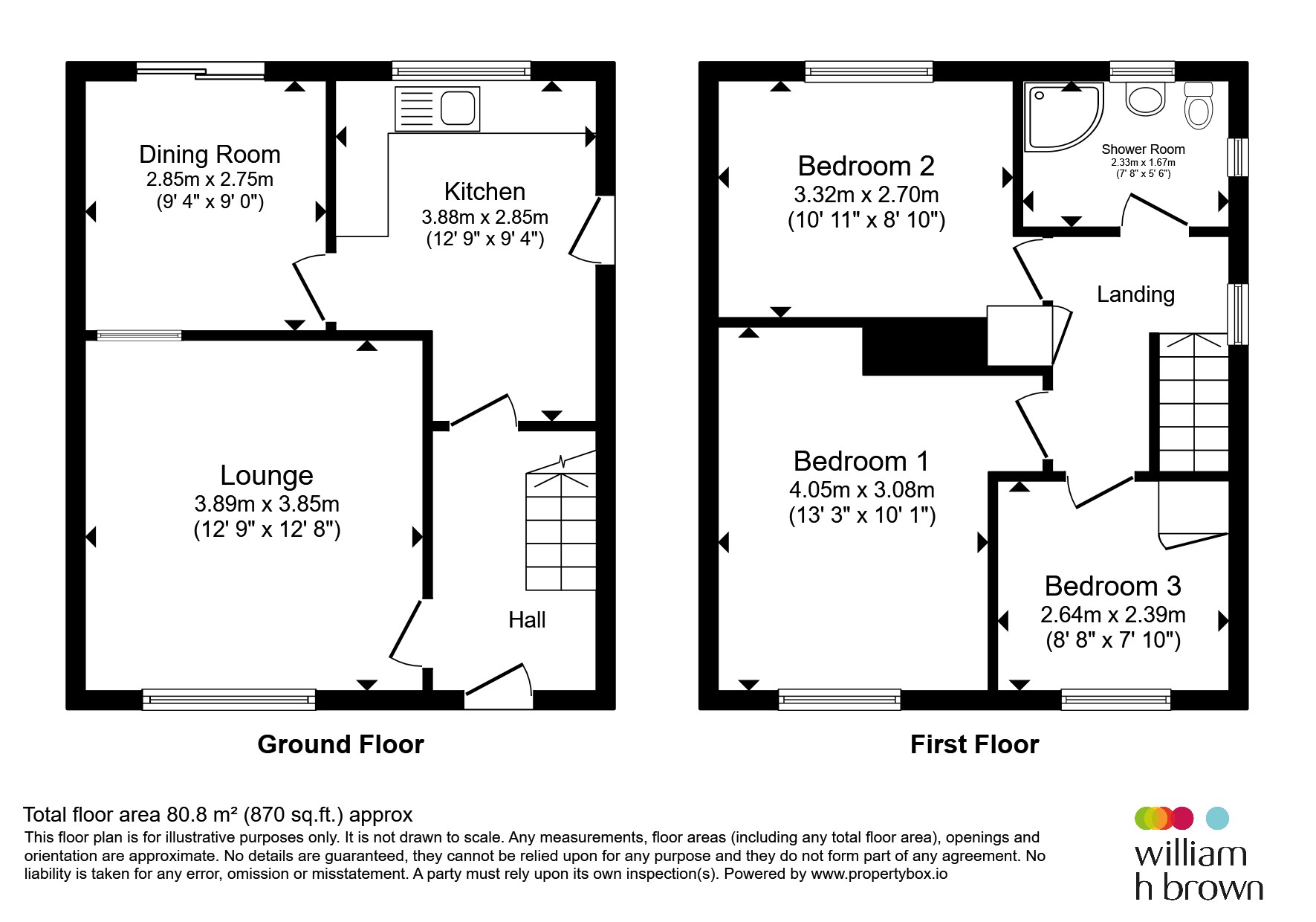 88, Old Wortley Road, Rotherham floorplan