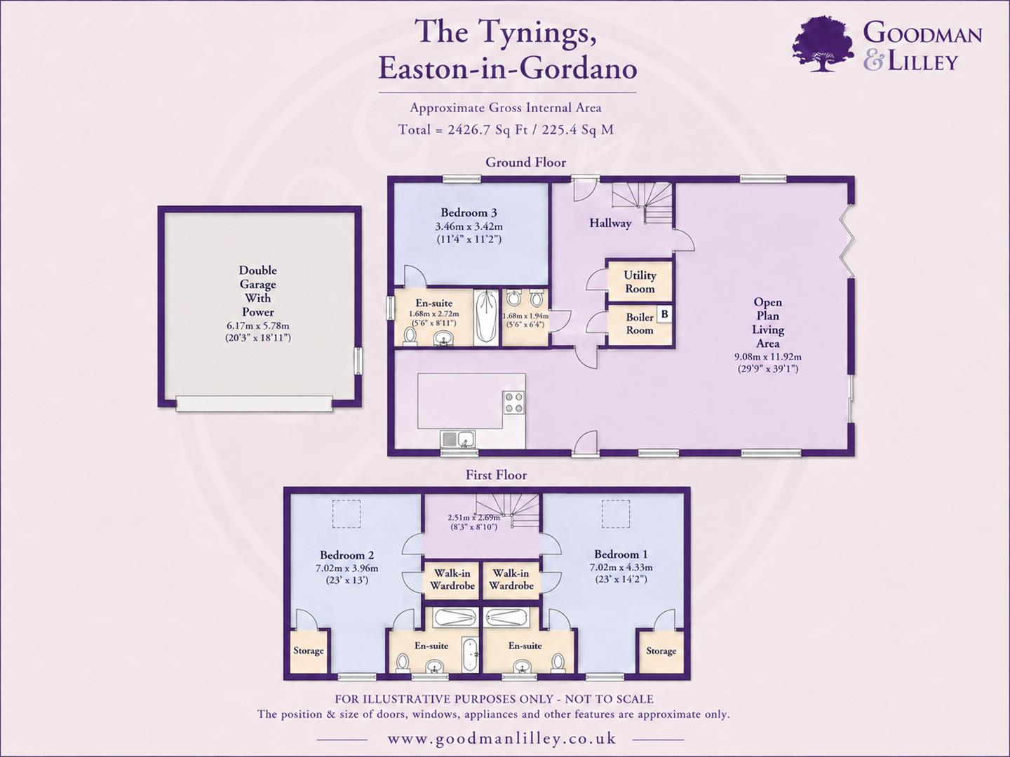 6, Tynings Close, Easton-in-Gordano floorplan