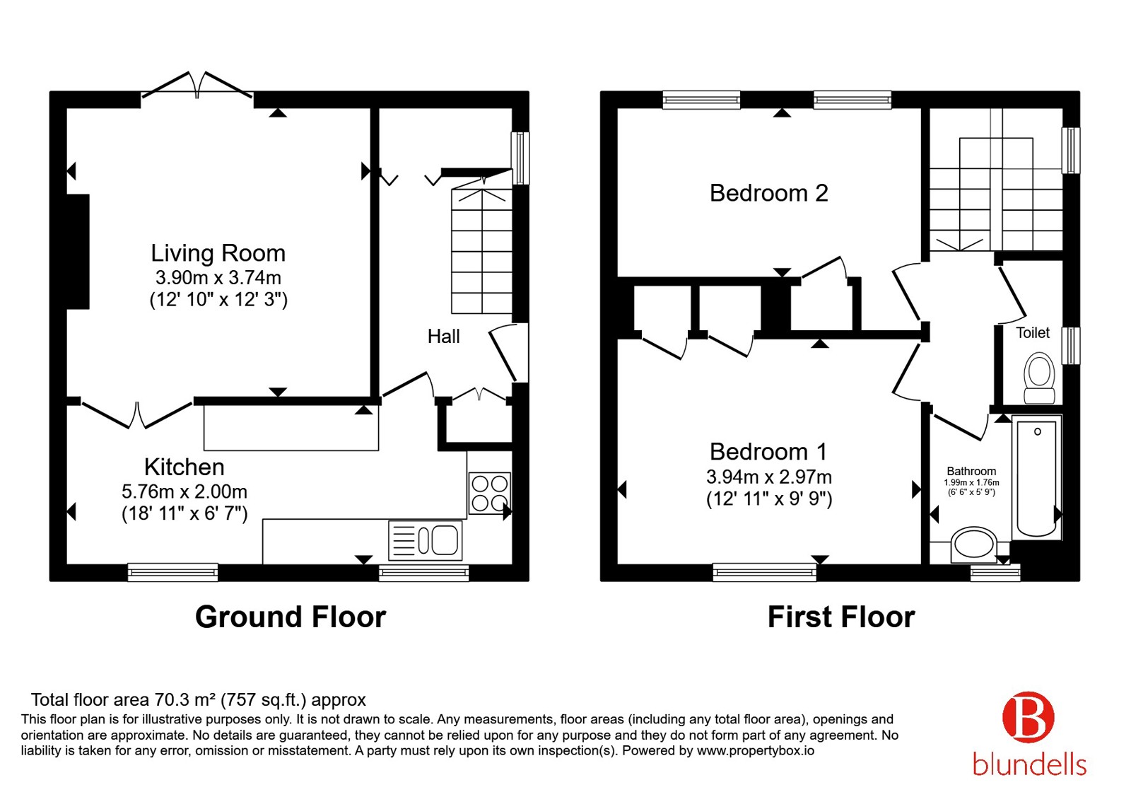 29, Dyke Vale Place, Sheffield floorplan