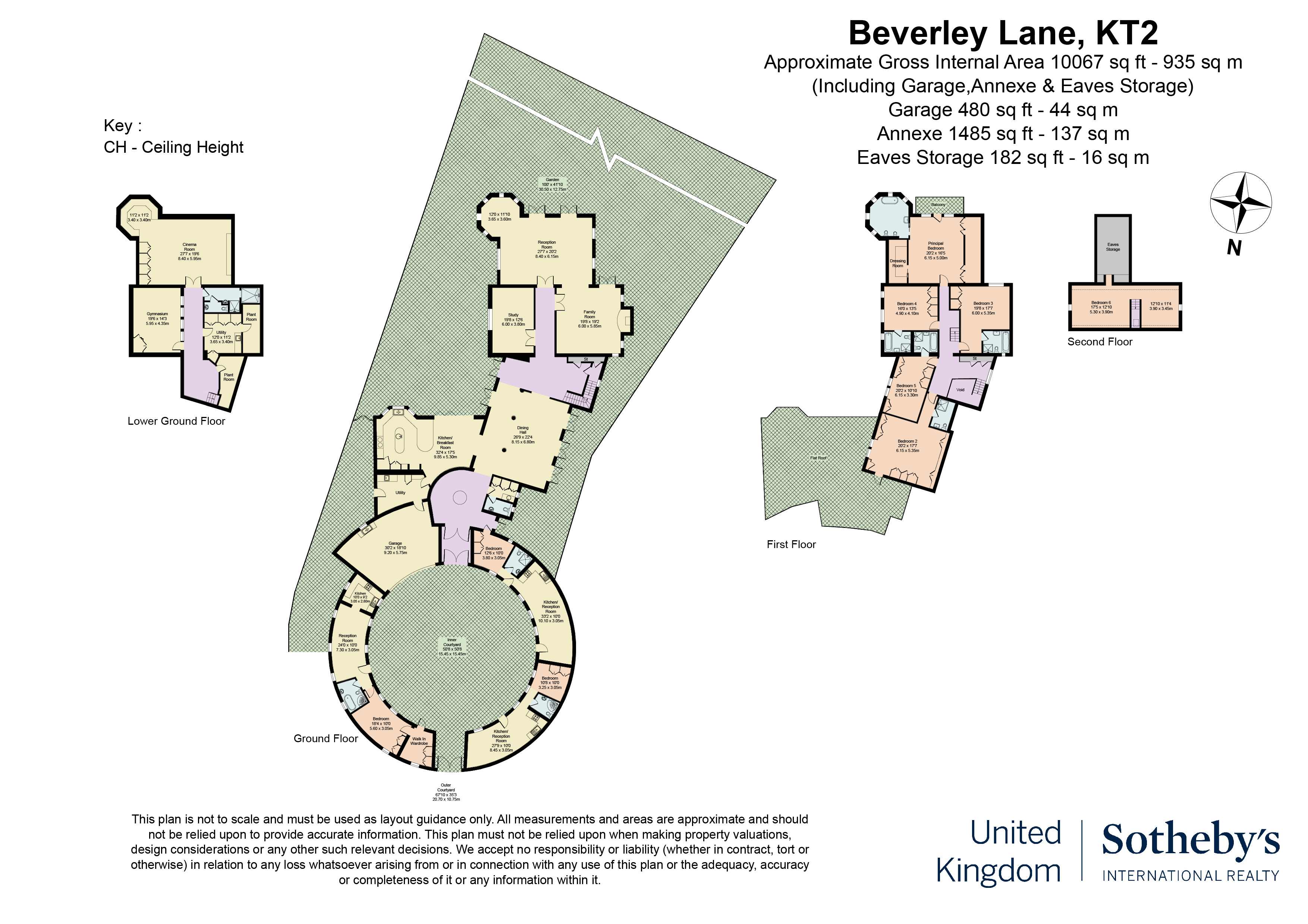 Beverley, Beverley Lane, Surrey floorplan