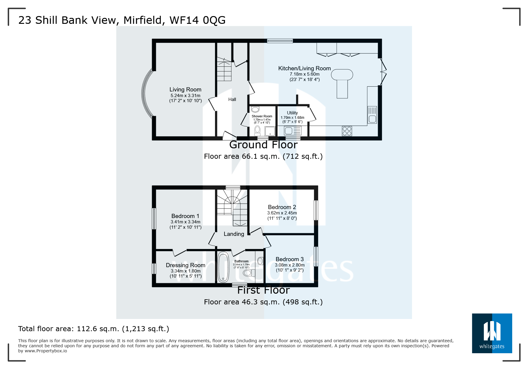 23, Shill Bank View, Mirfield floorplan