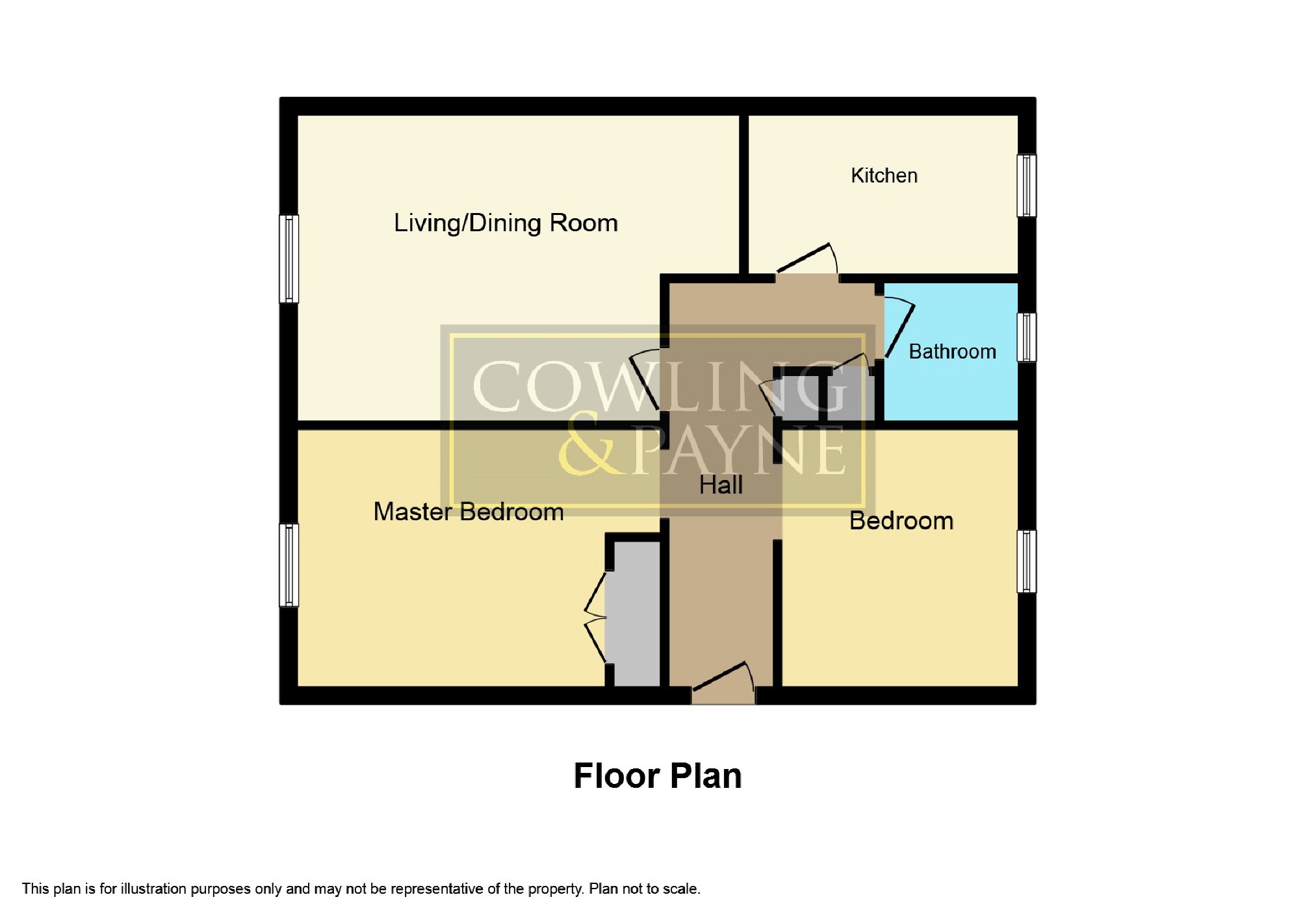 2 Bedrooms Flat for sale in Cannon Court, Basildon, Essex SS13