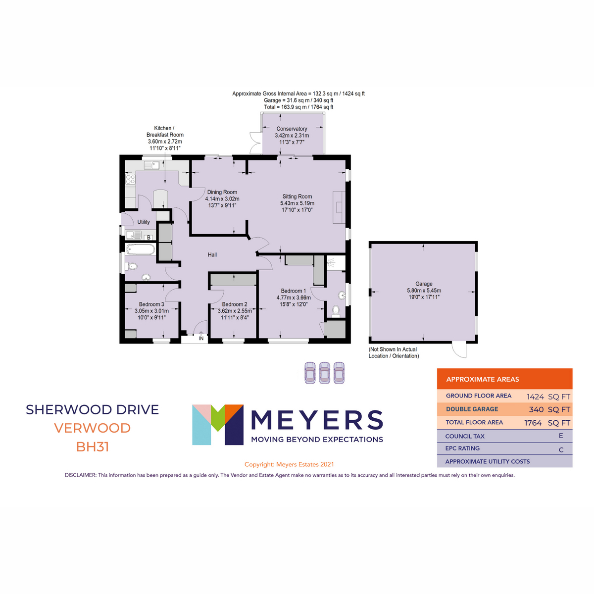 17, Sherwood Drive, Verwood floorplan