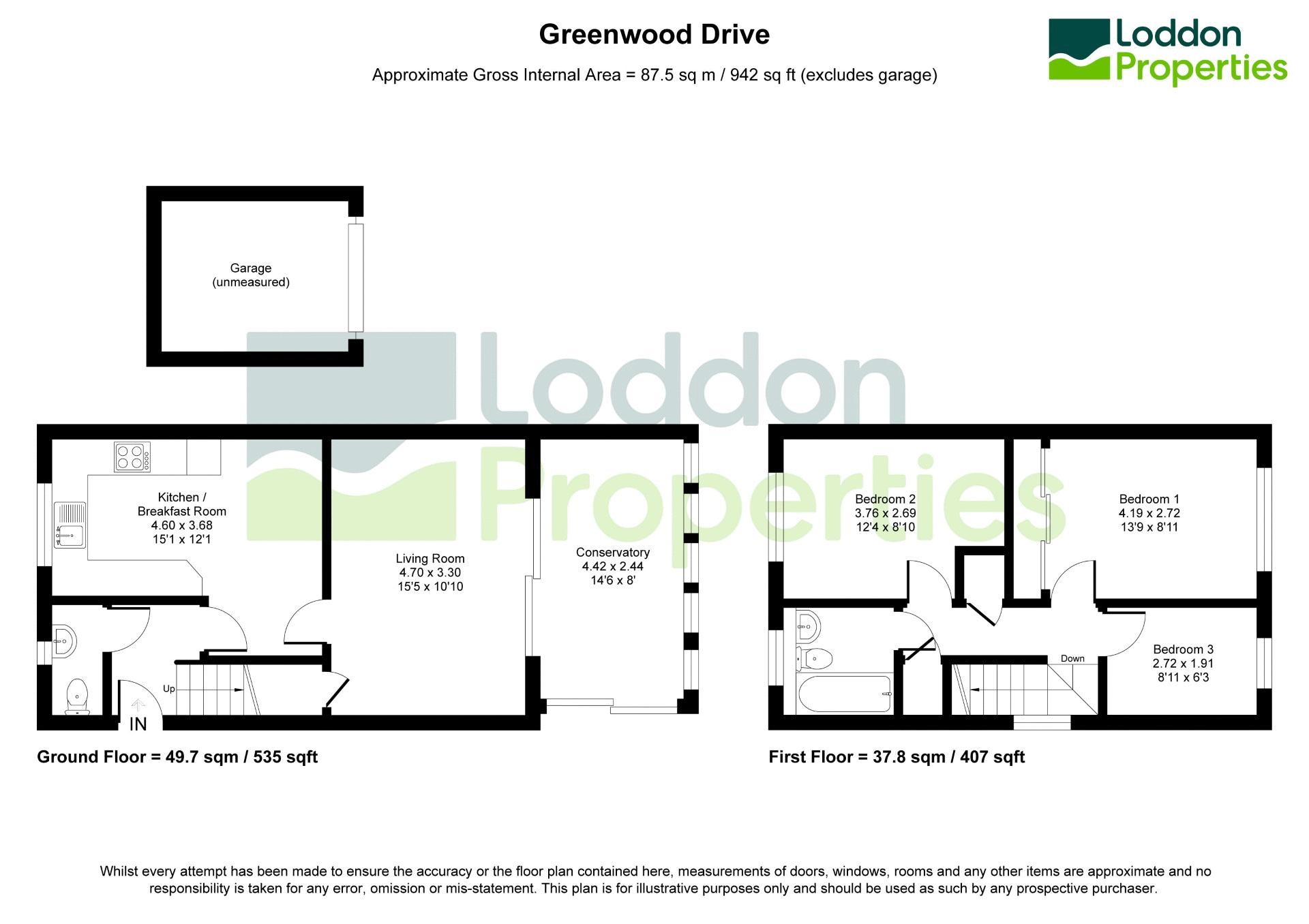 15, Greenwood Drive, Basingstoke floorplan