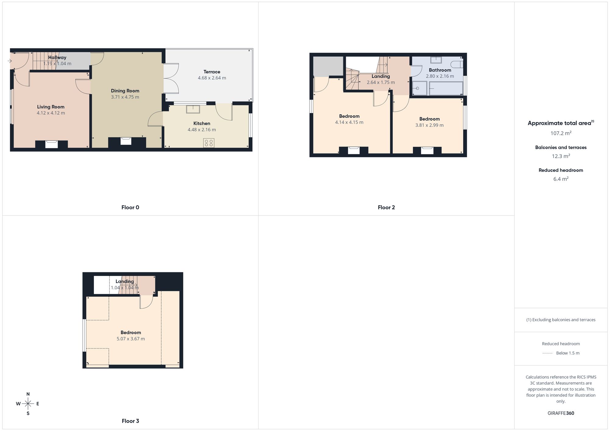 74 Sunniside Road, Newcastle Upon Tyne floorplan