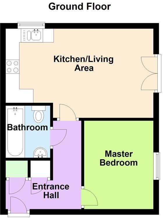 8, Edwards Court, Staffs floorplan