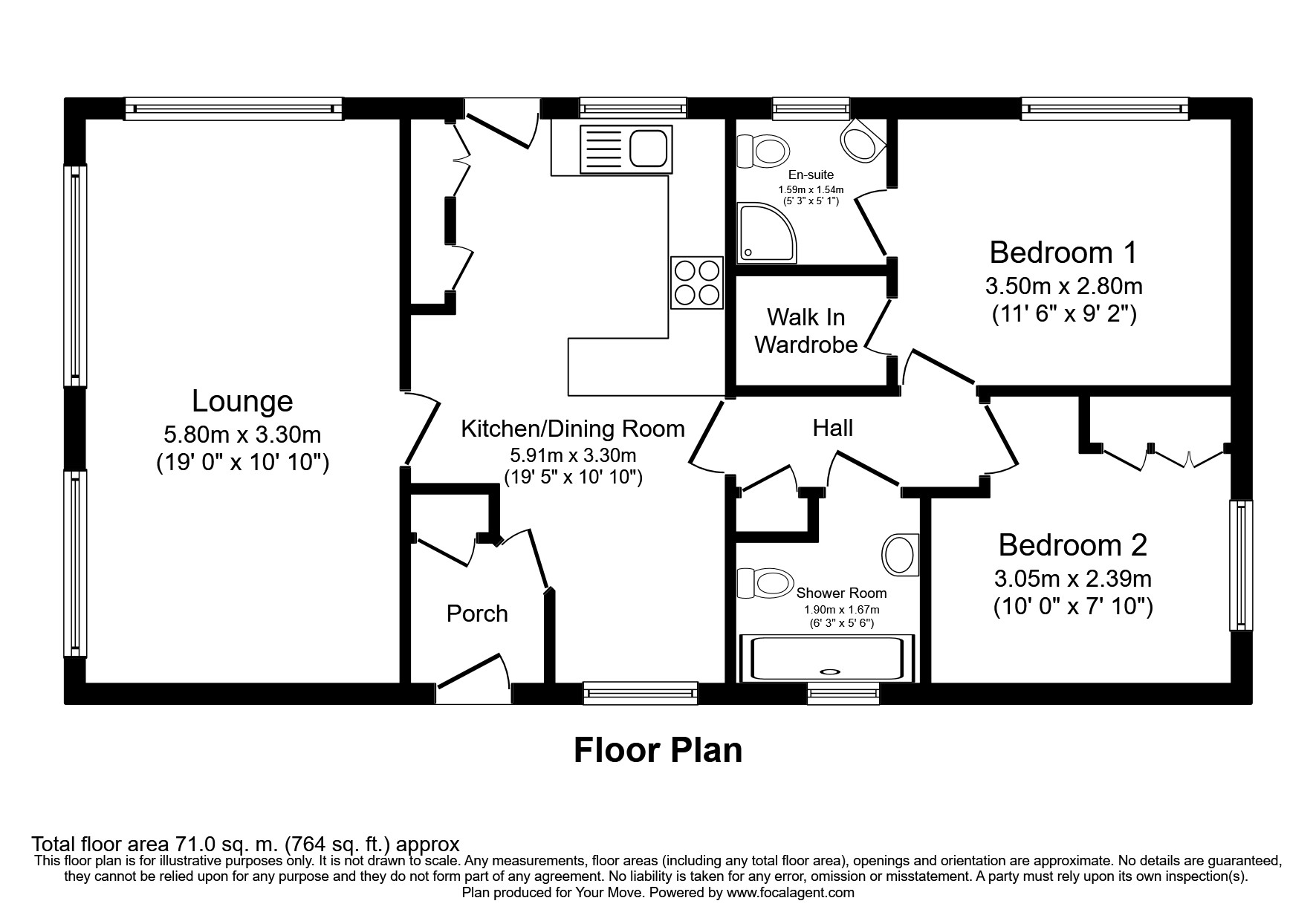 2 bed parking/garage for sale in Lakeland View, Nethertown, Egremont