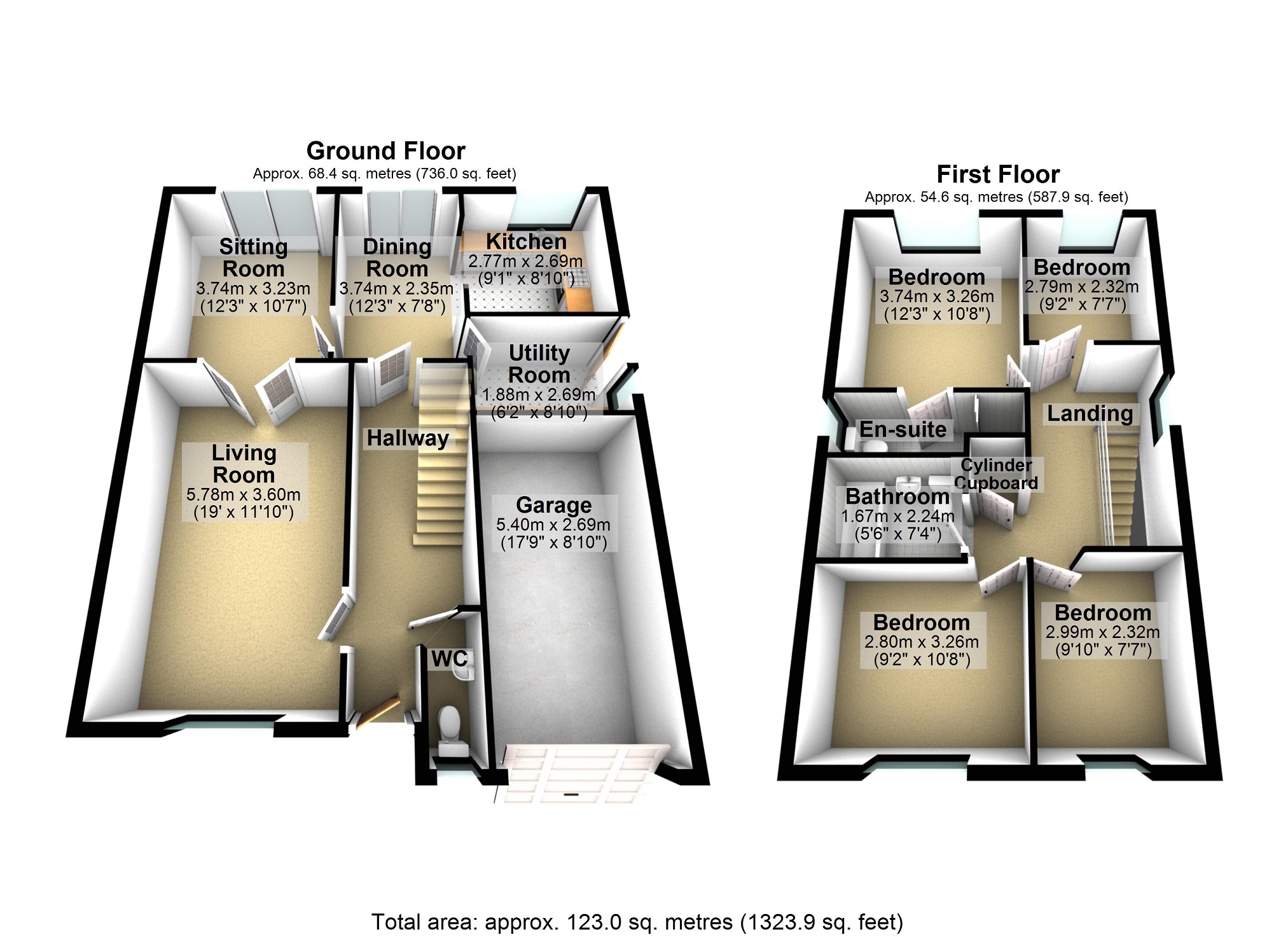 56, Rowthorne Avenue, Swanwick floorplan