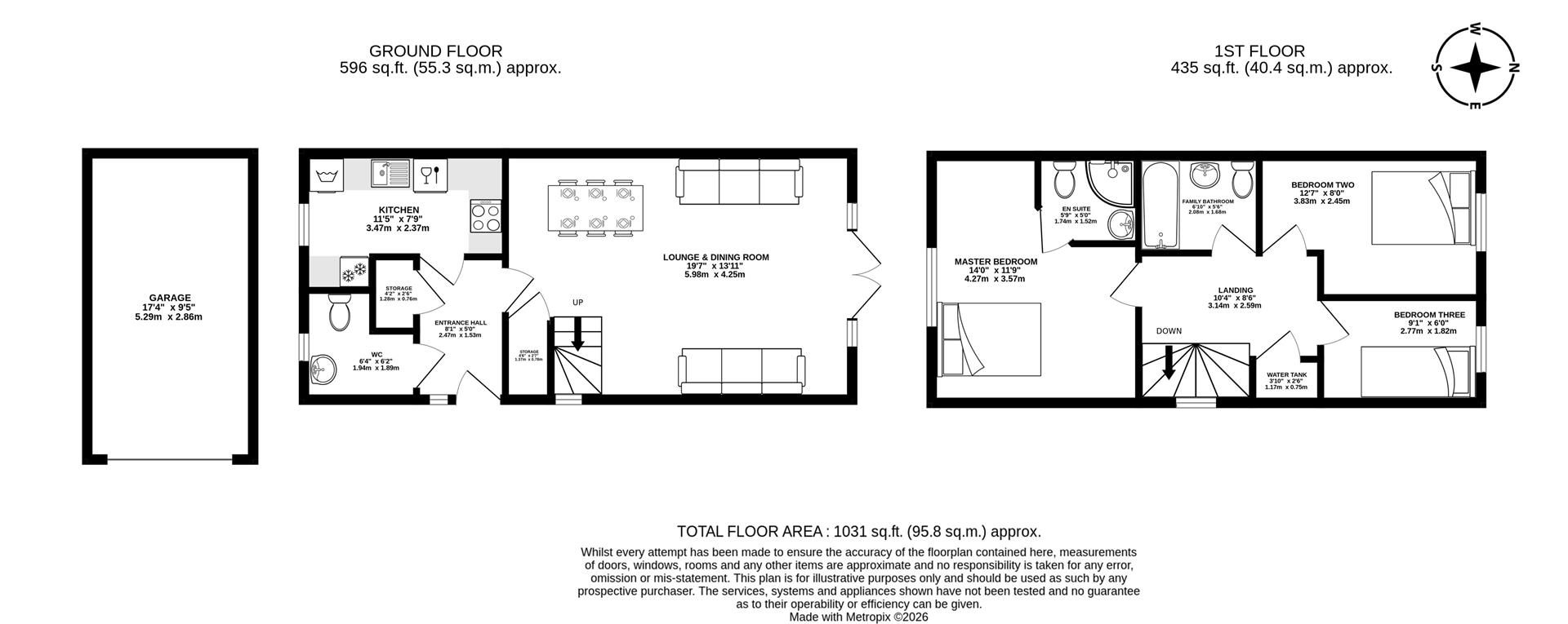 101, Jubilee Road, Preston floorplan