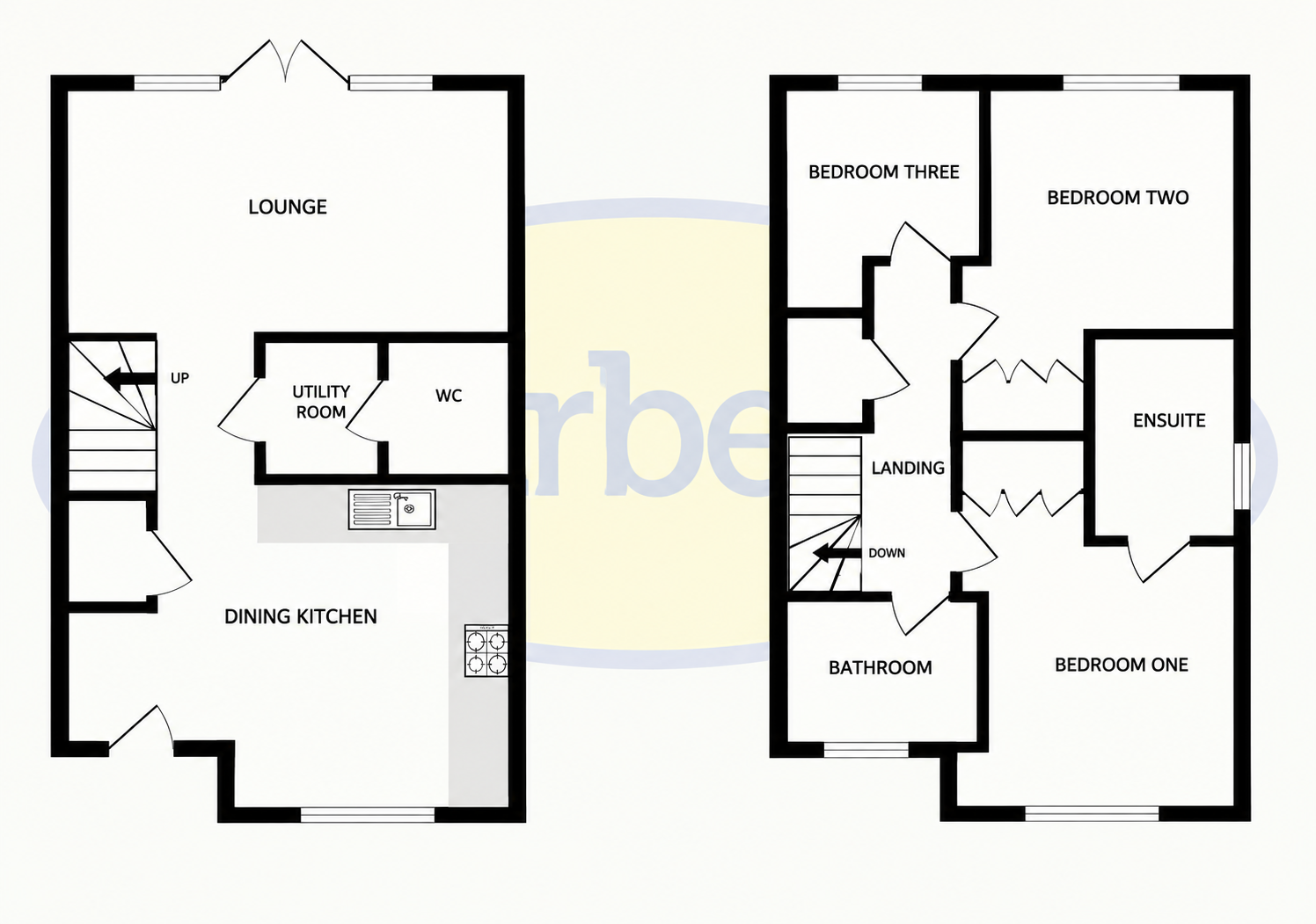 Withins Close, Malpas floorplan