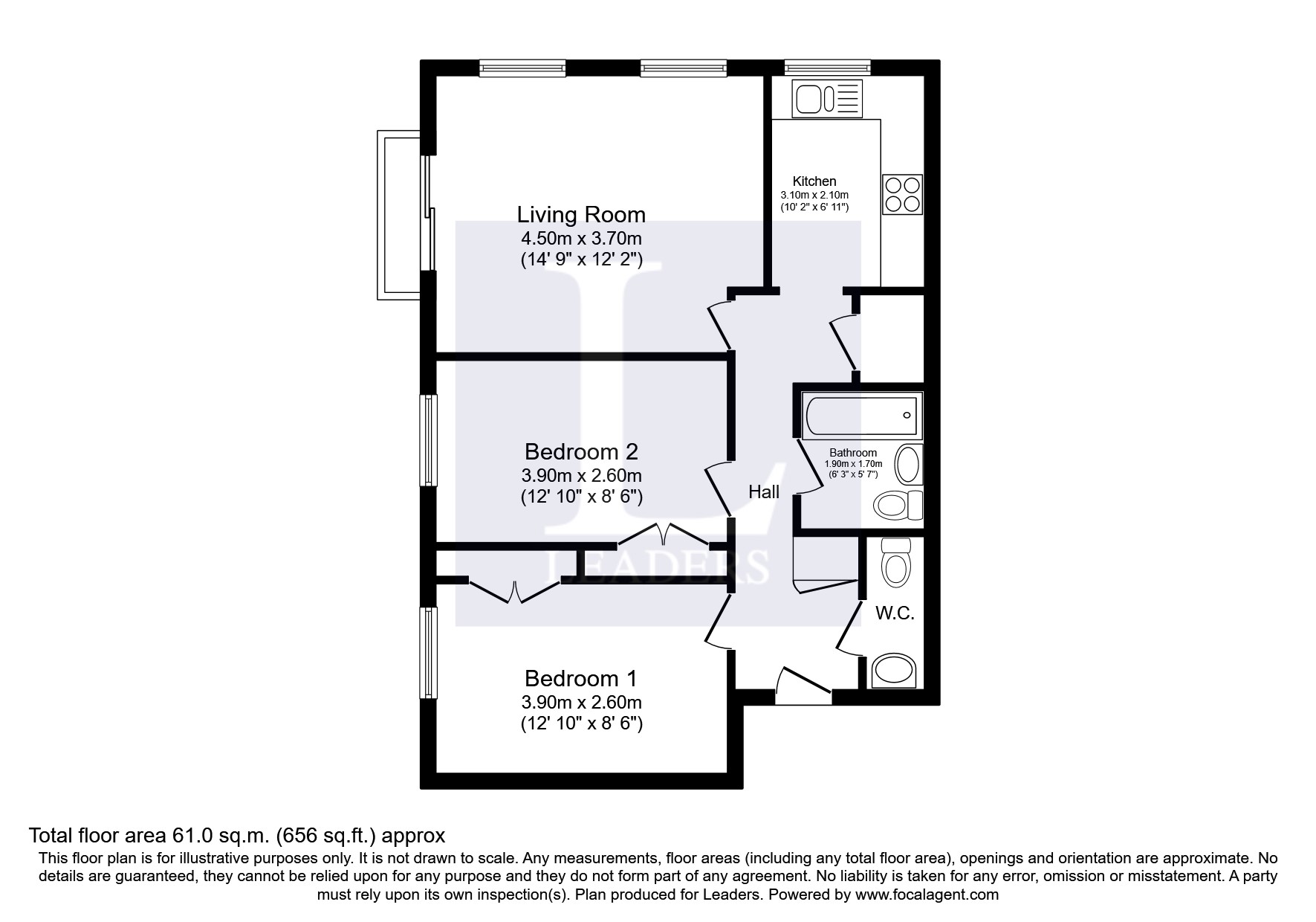 St. Annes Rise, Redhill floorplan