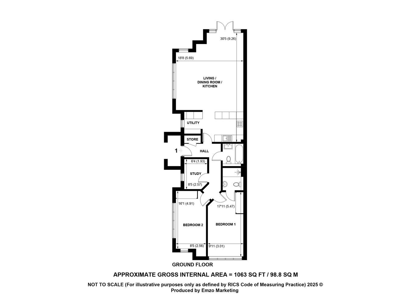 Lyndhurst Park, 1 Glasshayes Way (Plot 1 Phase 2), Lyndhurst floorplan