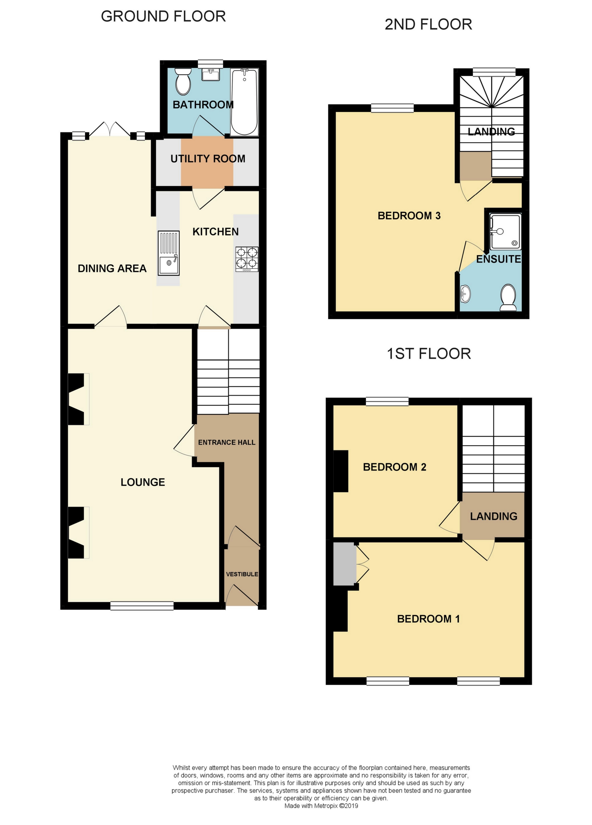 95, Regent Street, Exeter floorplan