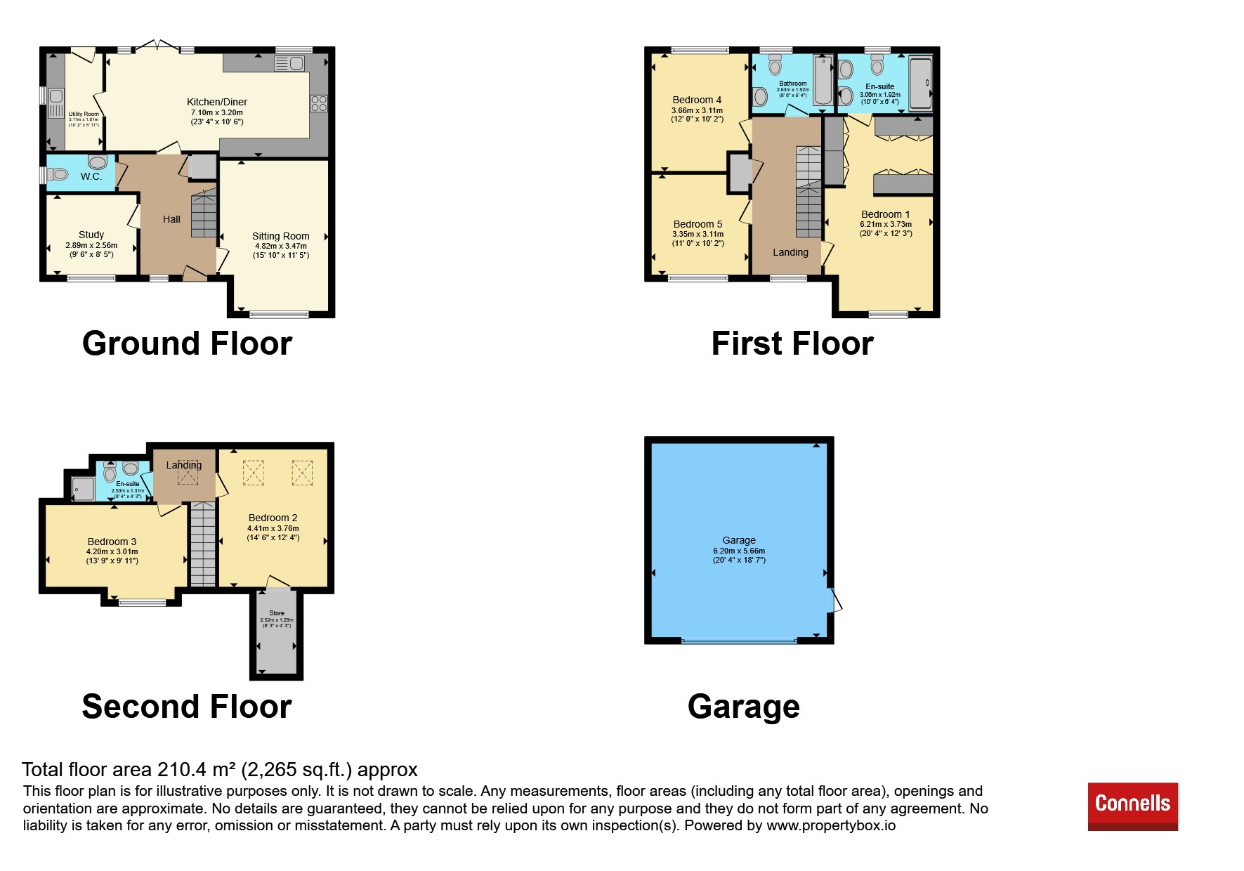 5, Jade Close, Swindon floorplan