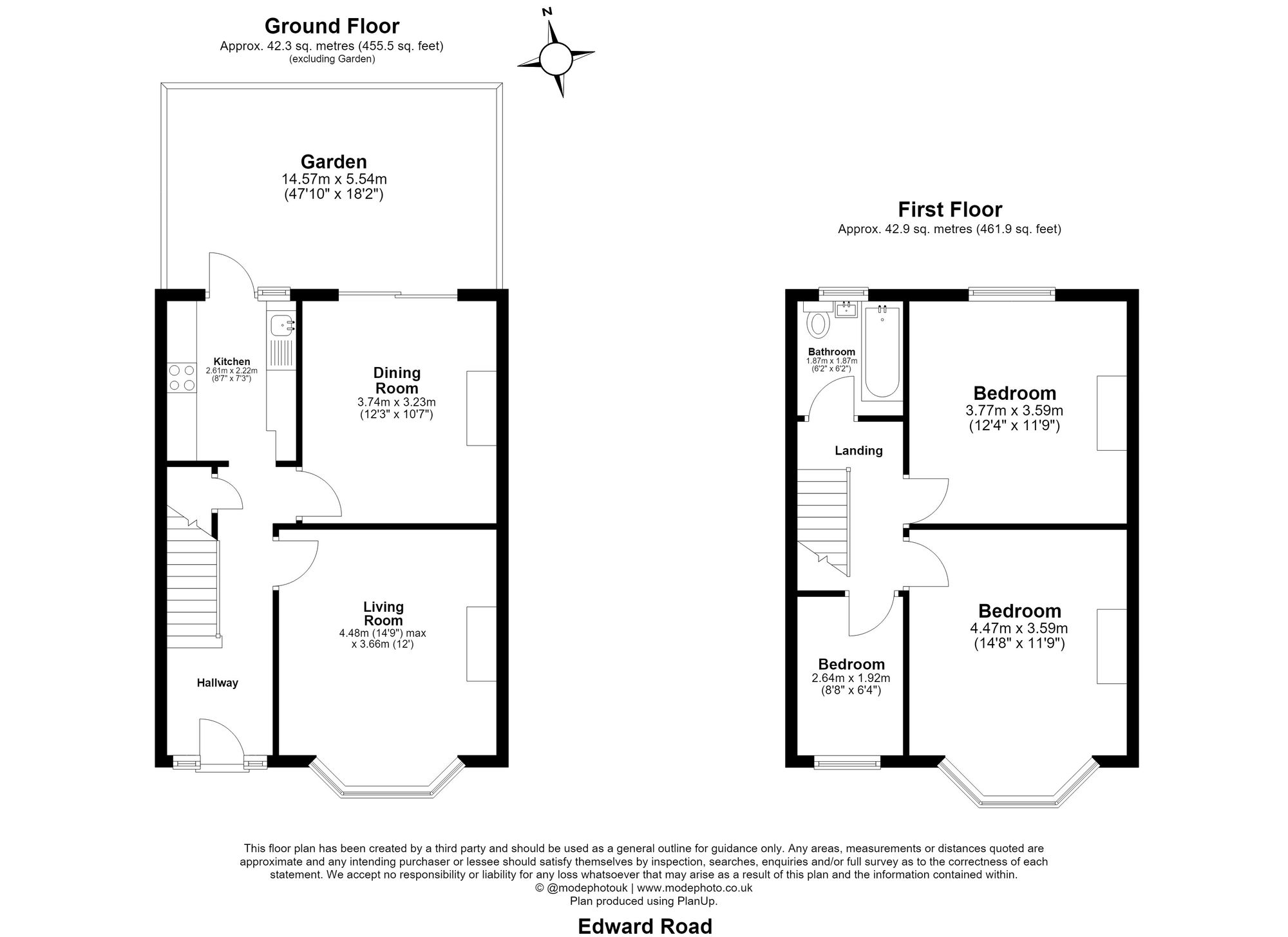 16 Edward Road, Romford floorplan