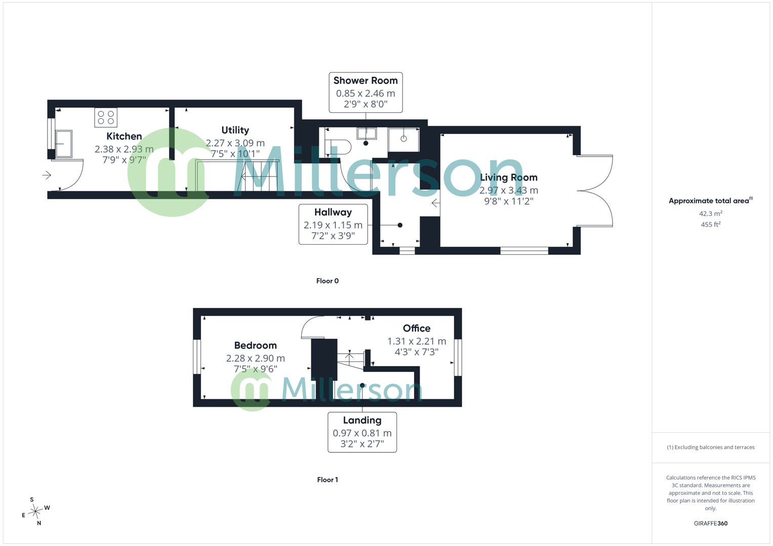 21, Wellington Road, Camborne floorplan