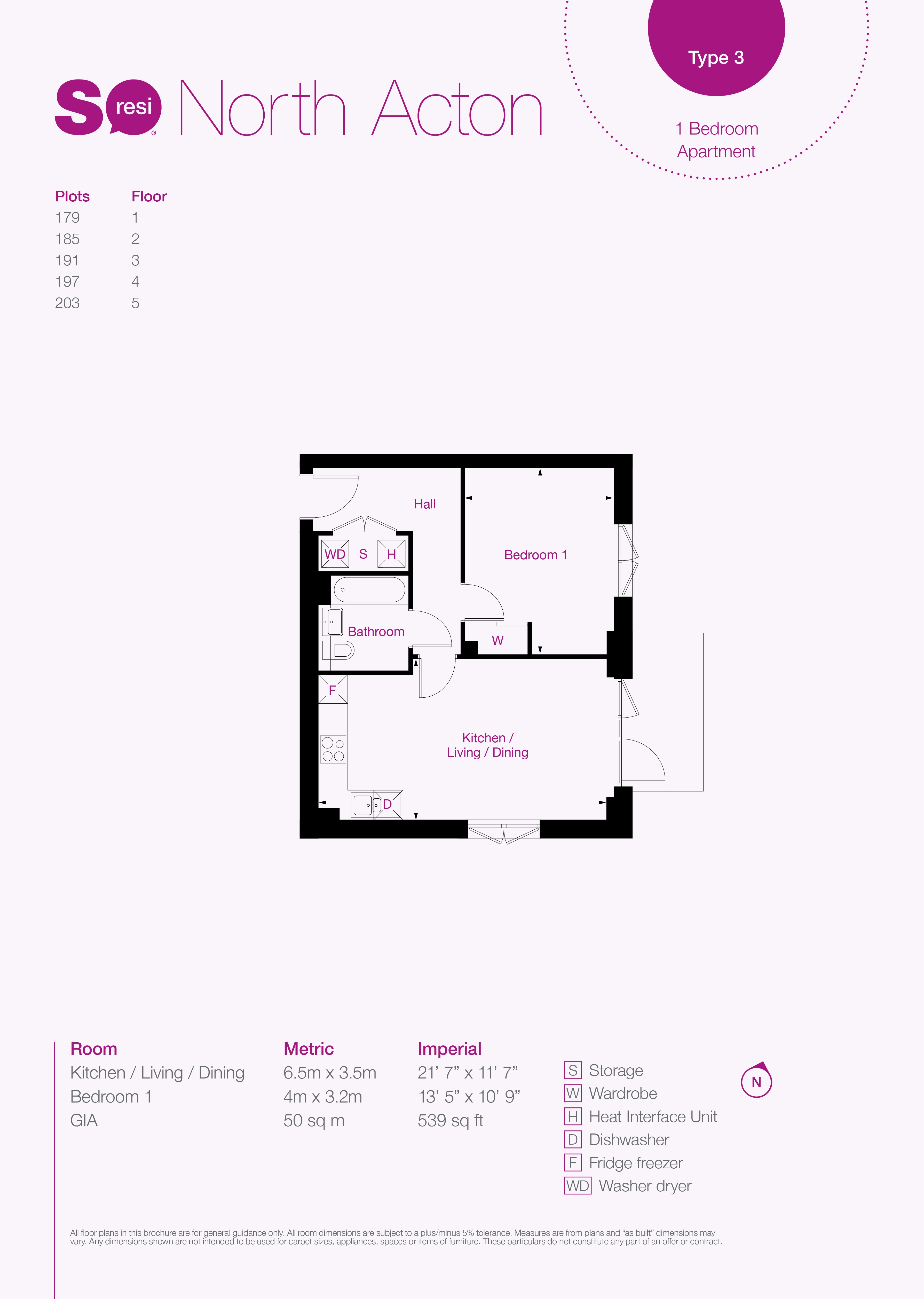 Acton, Acton floorplan
