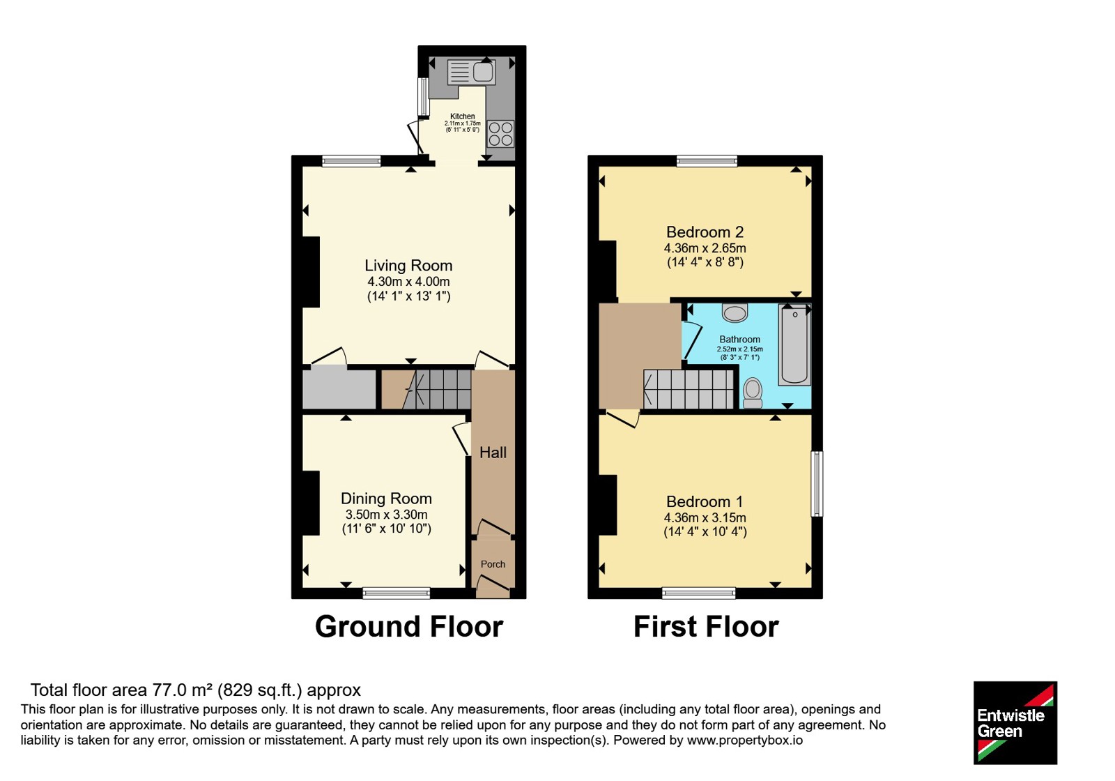 17, Prince Street, Lancashire floorplan