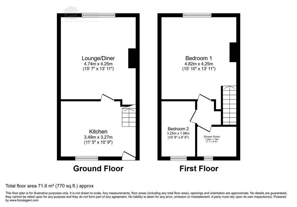 5, Pickles Lane,, Bradford floorplan
