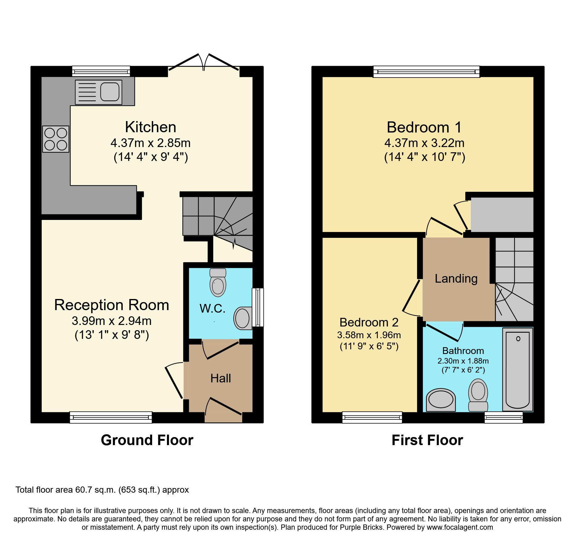 Park Road South, Middlesbrough TS4, 2 bedroom terraced house for sale
