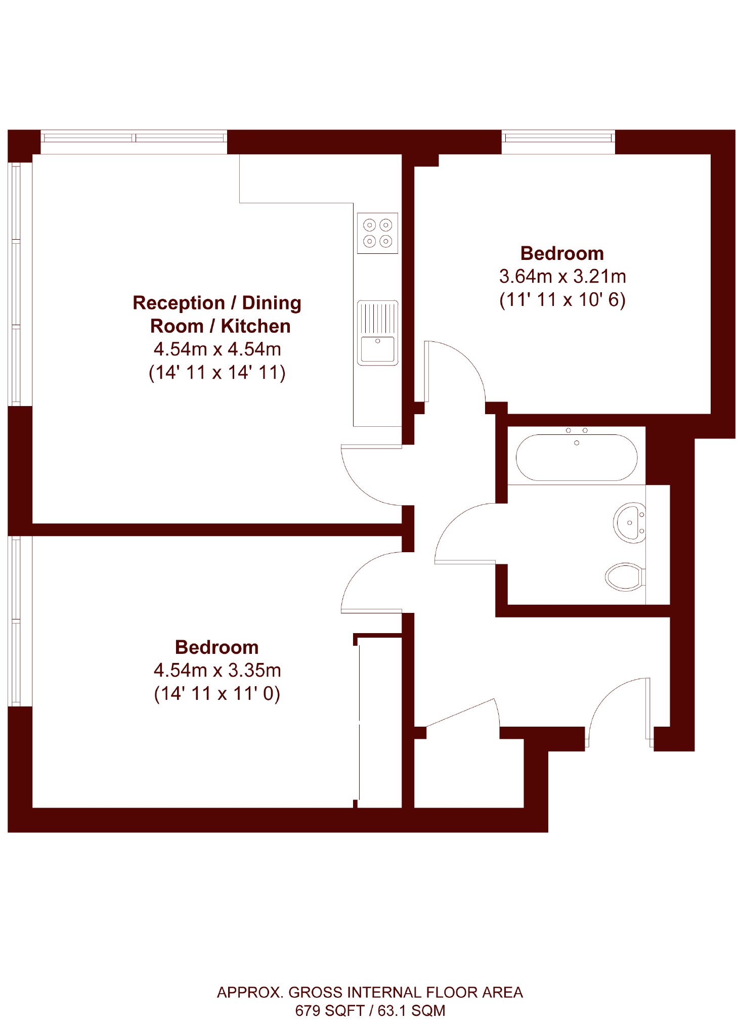 The Latitude, London floorplan