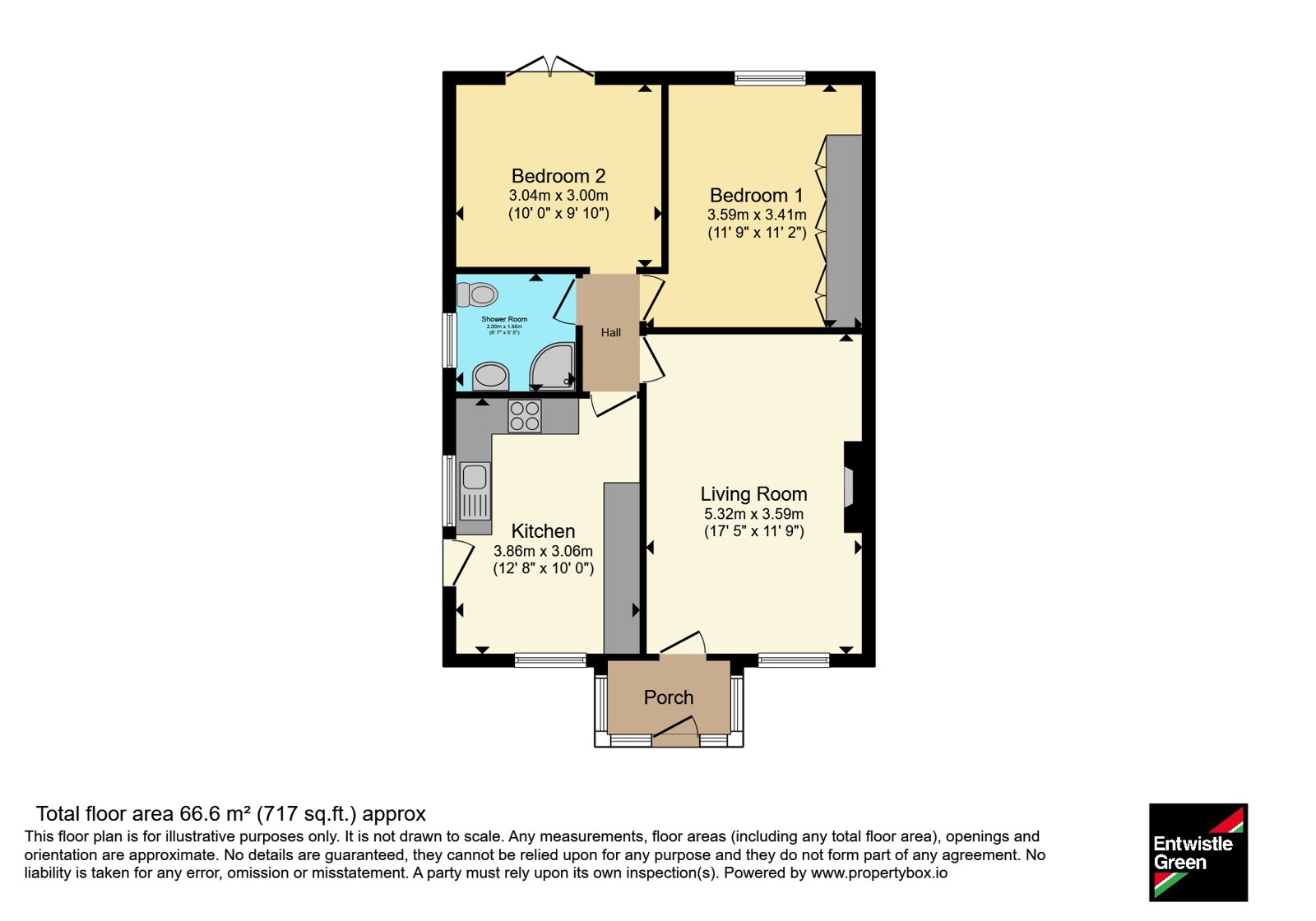 215, Radcliffe Road, Lancashire floorplan