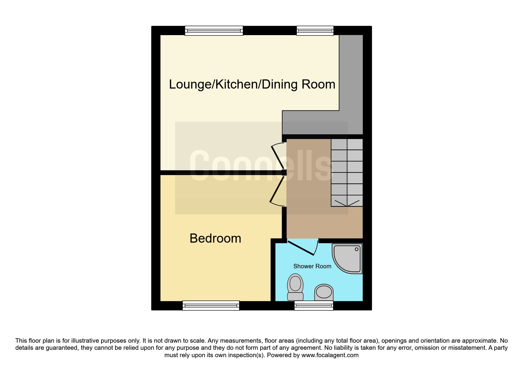 First Floor Flat, 67, Tenniscourt Road, Bristol floorplan