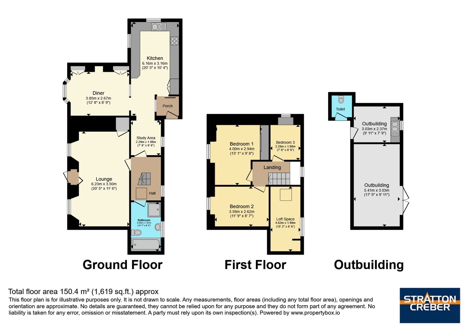7, Broad Lane, Redruth floorplan